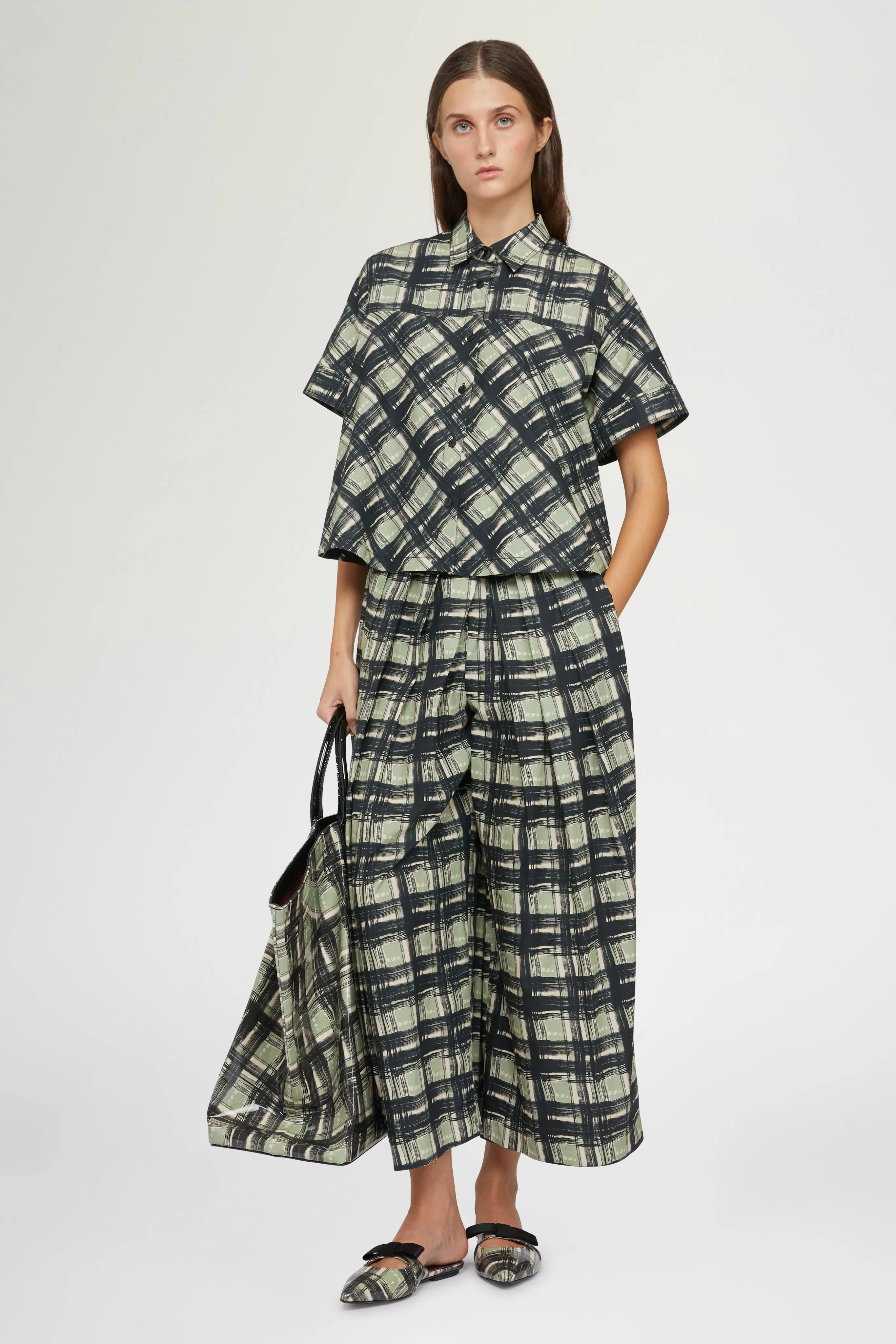 Short-Sleeved Check Shirt sold by Antonio Marras product image thumbnail 2