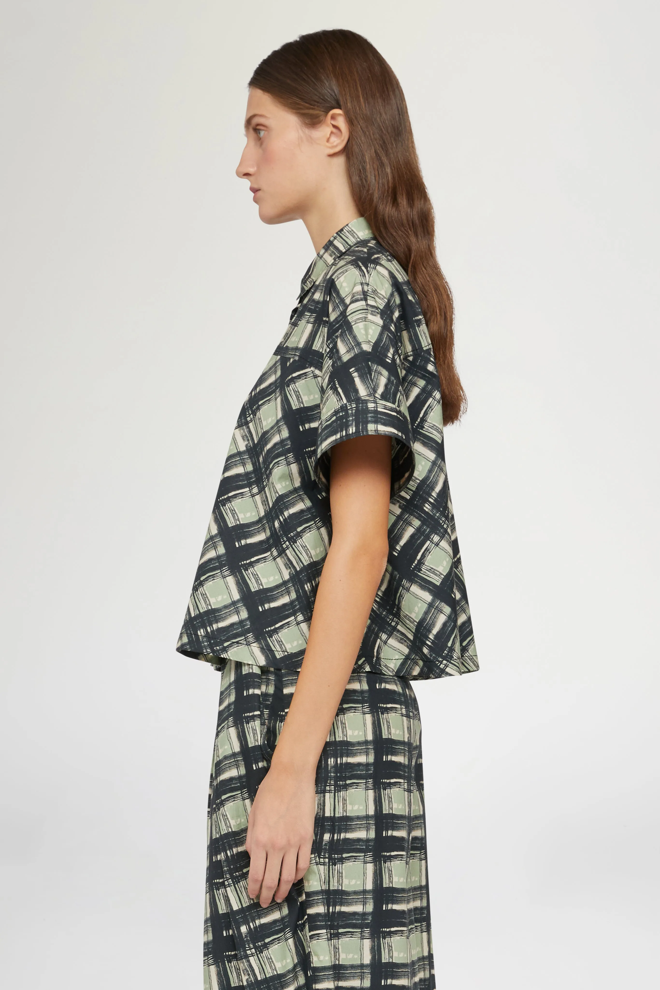 Short-Sleeved Check Shirt sold by Antonio Marras product image thumbnail 4