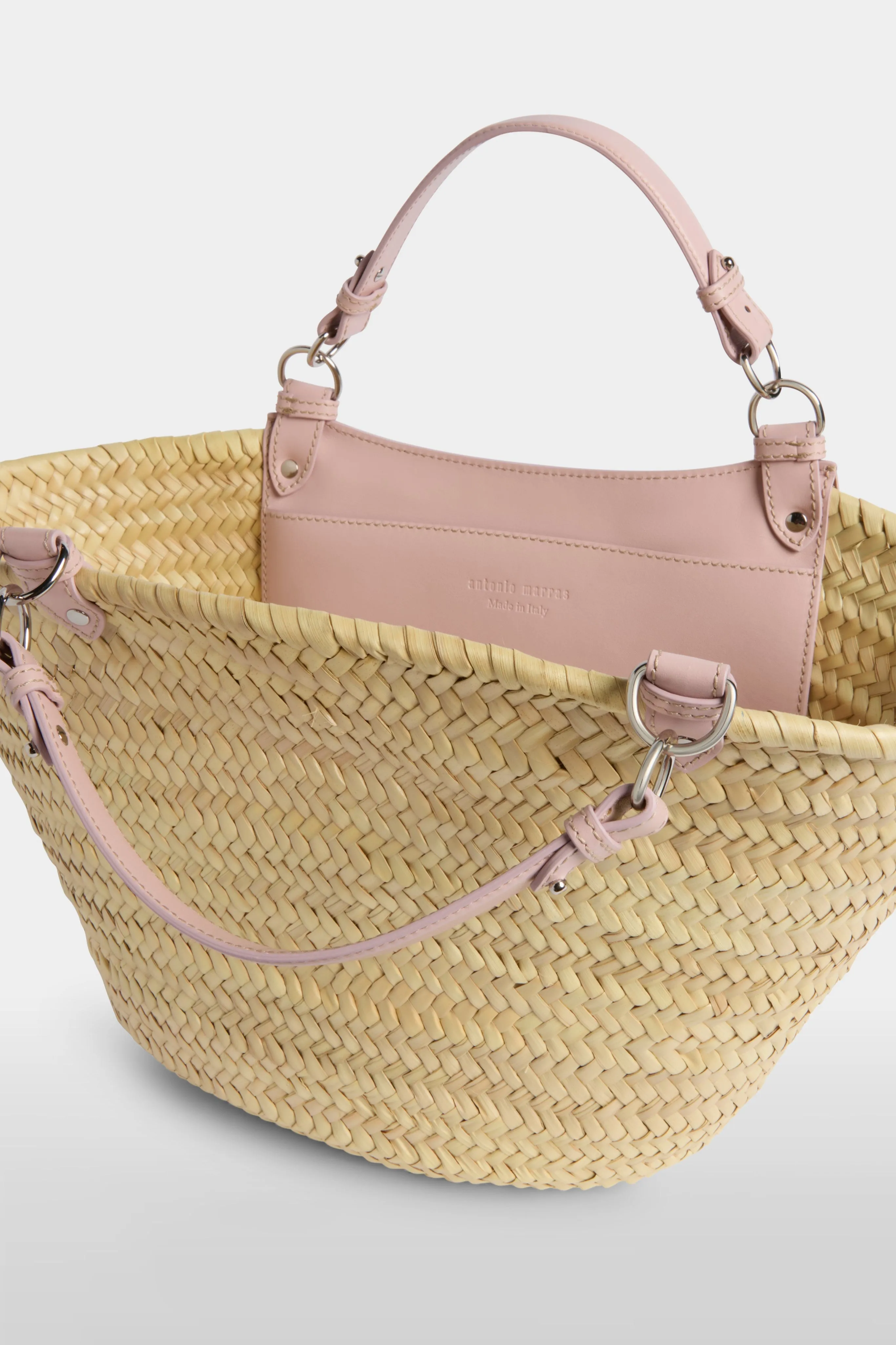 Pink Large Straw Bag sold by Antonio Marras product image thumbnail 4