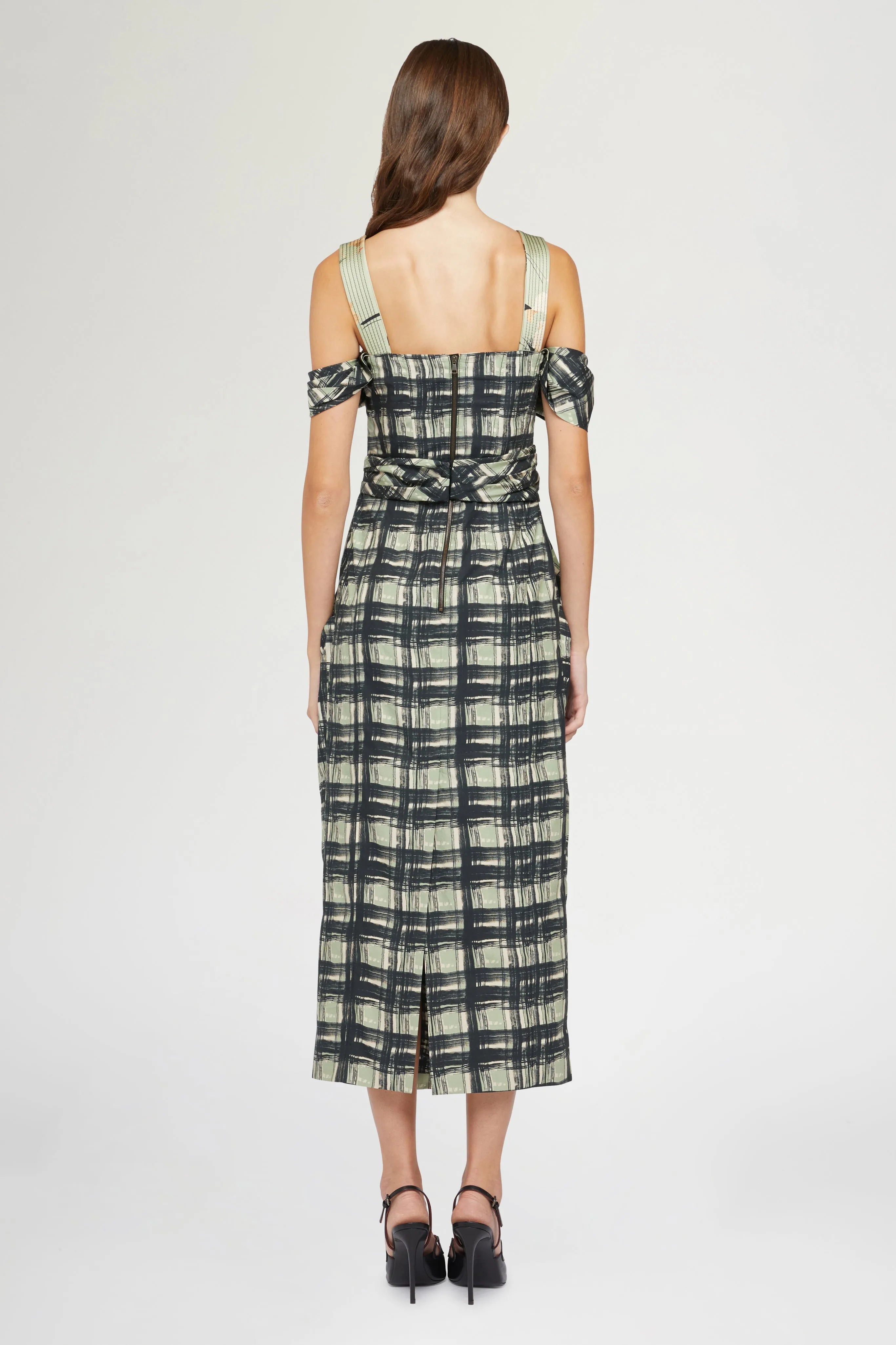 Midi Check Dress sold by Antonio Marras product image thumbnail 5