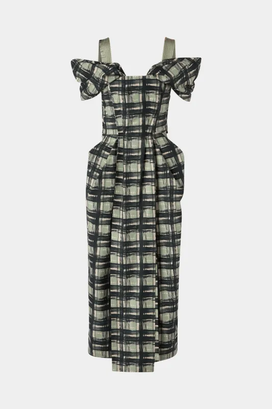 Midi Check Dress made by Antonio Marras