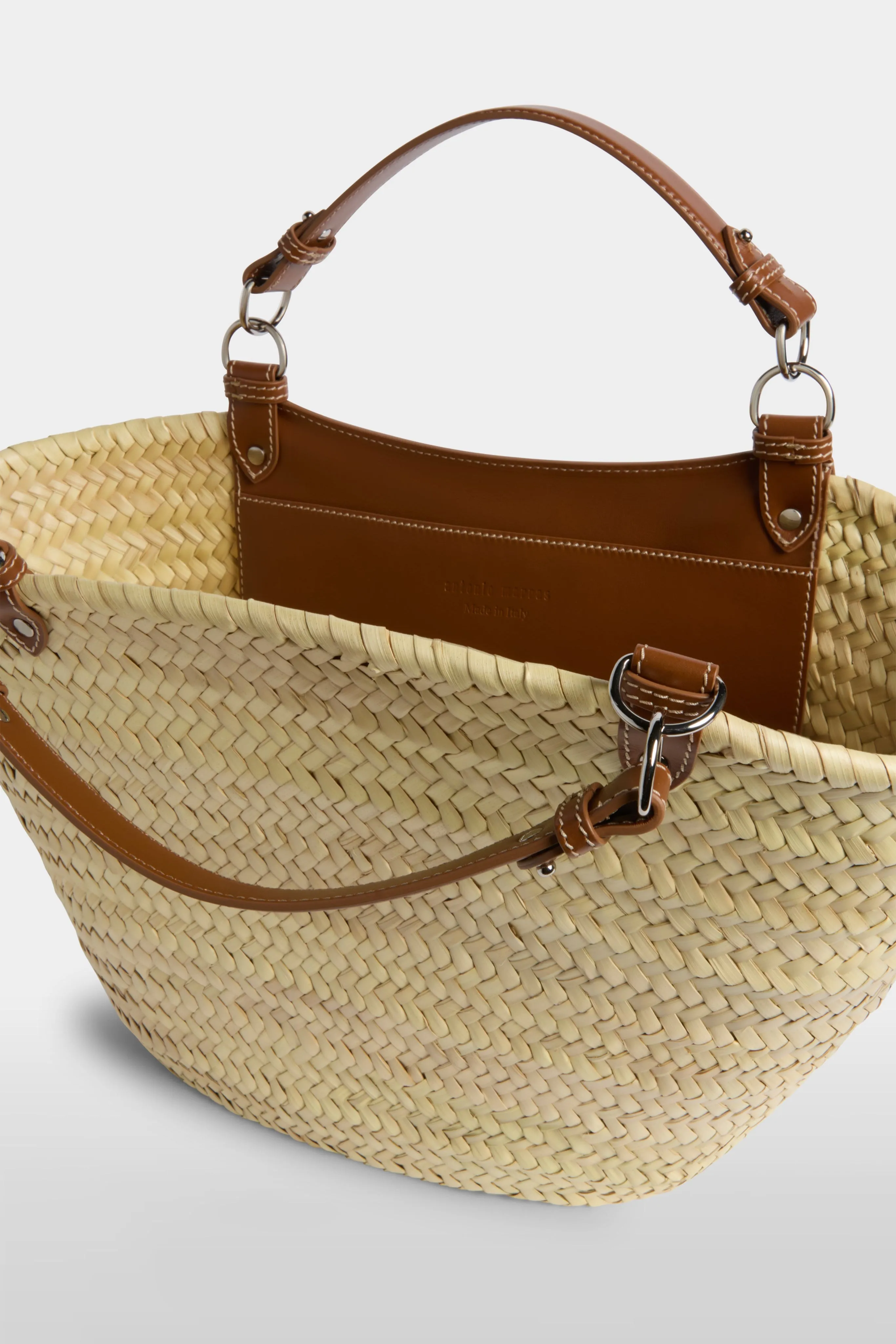 Brown Large Straw Bag sold by Antonio Marras product image thumbnail 4