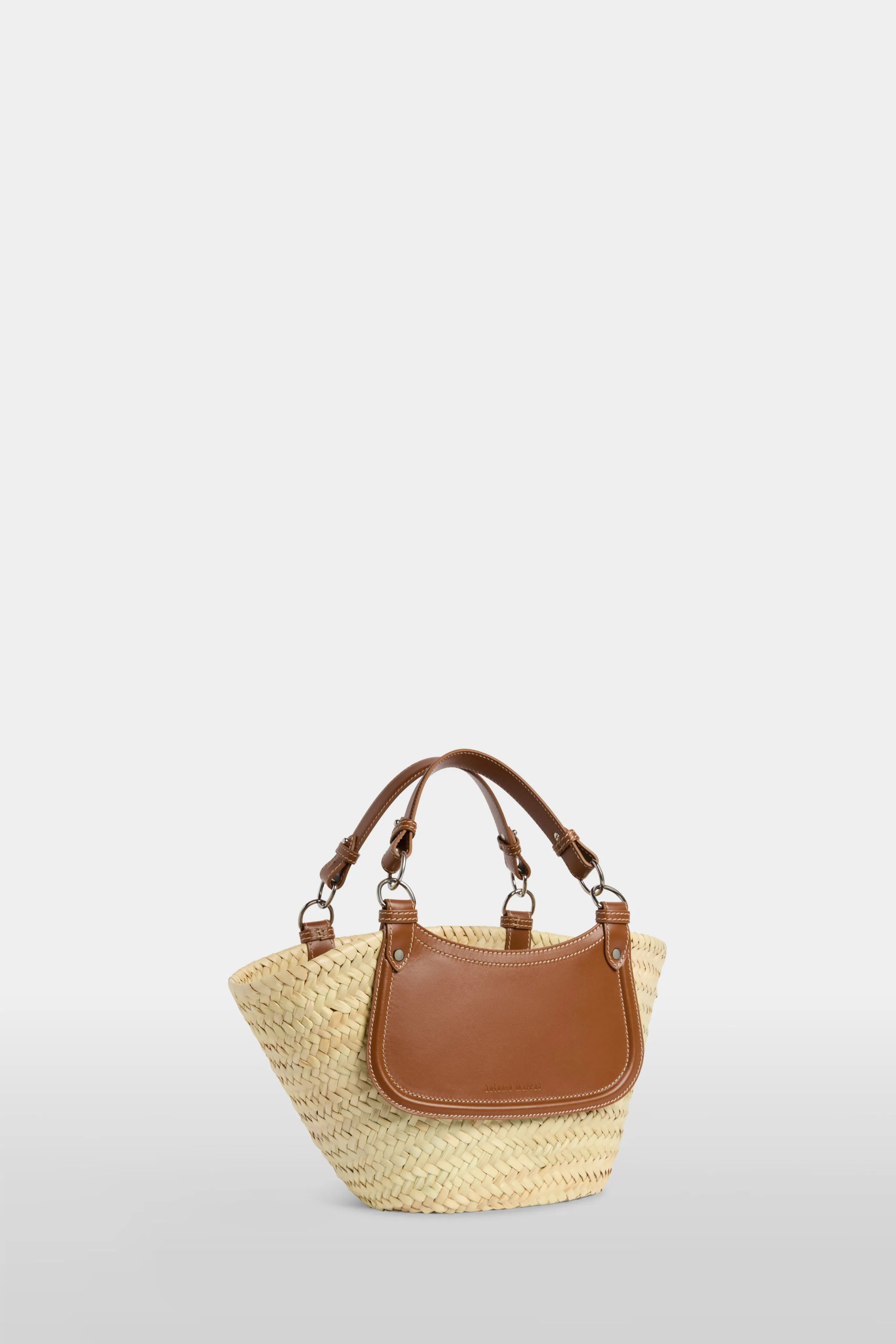 Brown Medium Straw Bag sold by Antonio Marras product image thumbnail 2