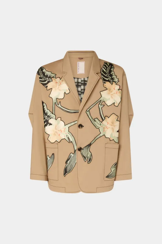 Jacket Ibiscus Patchworks made by Antonio Marras