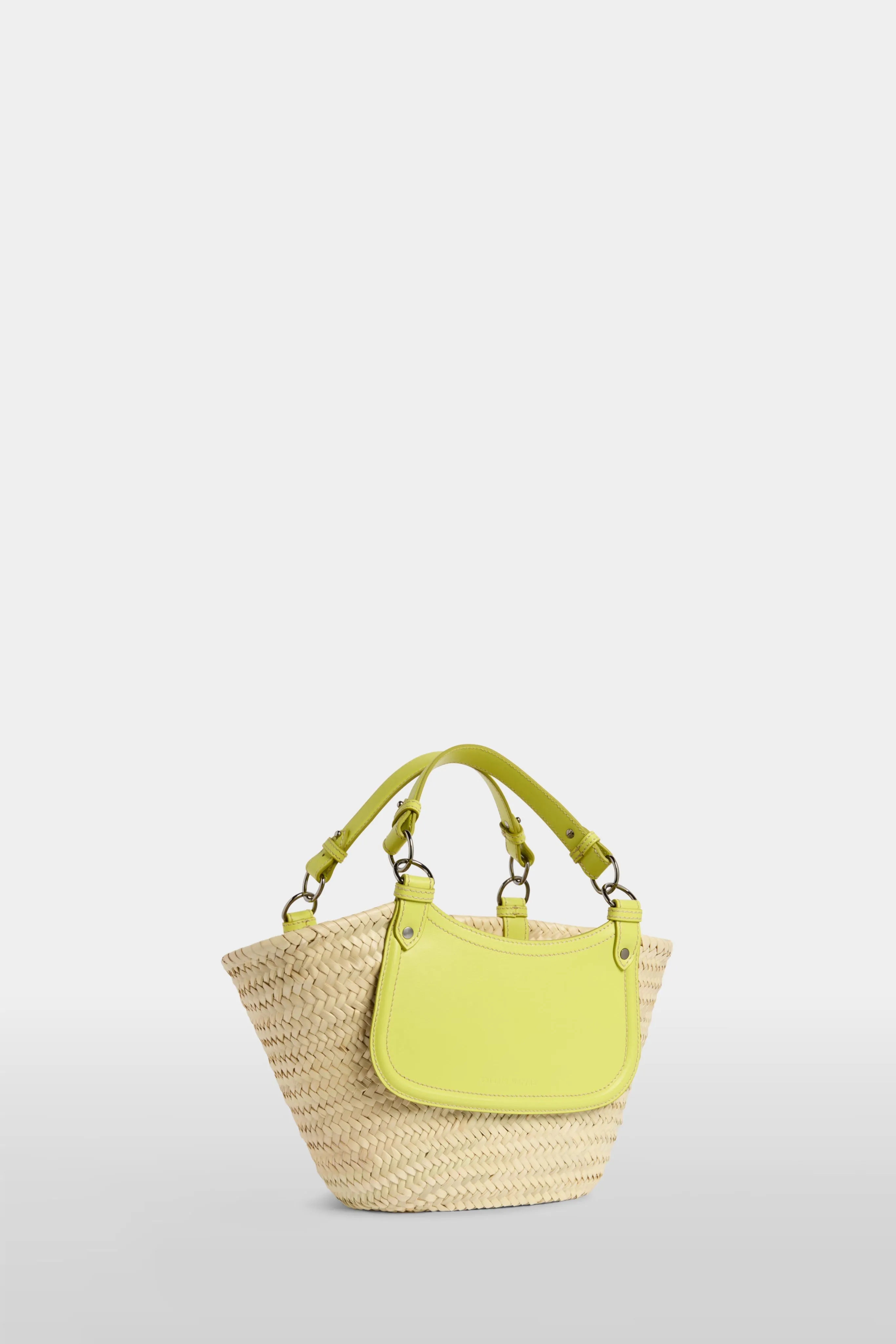 Yellow Medium Straw Bag sold by Antonio Marras product image thumbnail 2