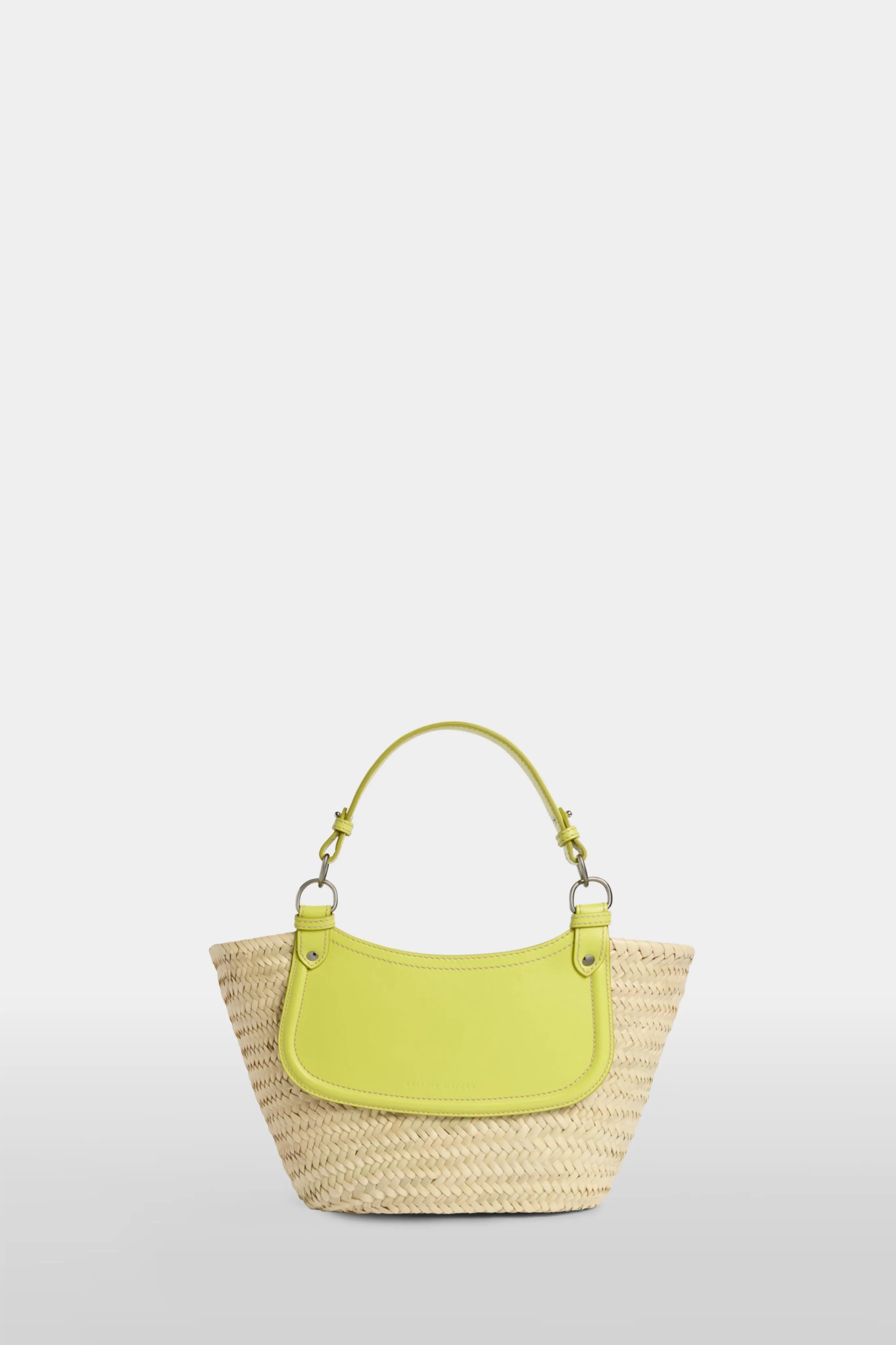 Yellow Medium Straw Bag sold by Antonio Marras