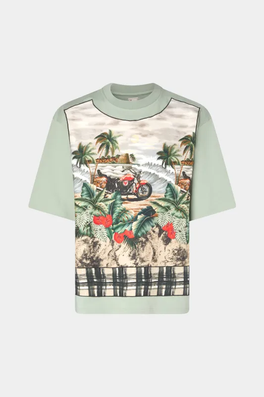Green Cotton T-shirt made by Antonio Marras
