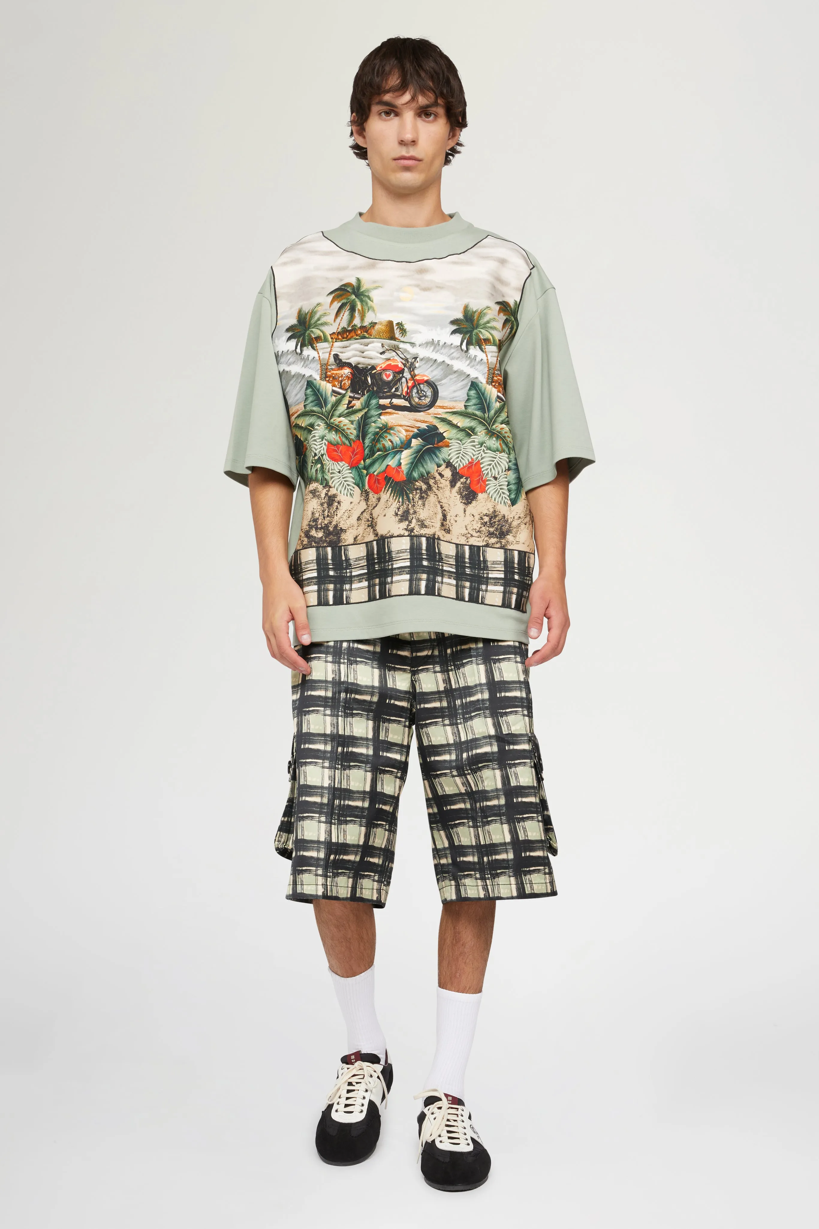 Green Cotton T-shirt sold by Antonio Marras product image thumbnail 2