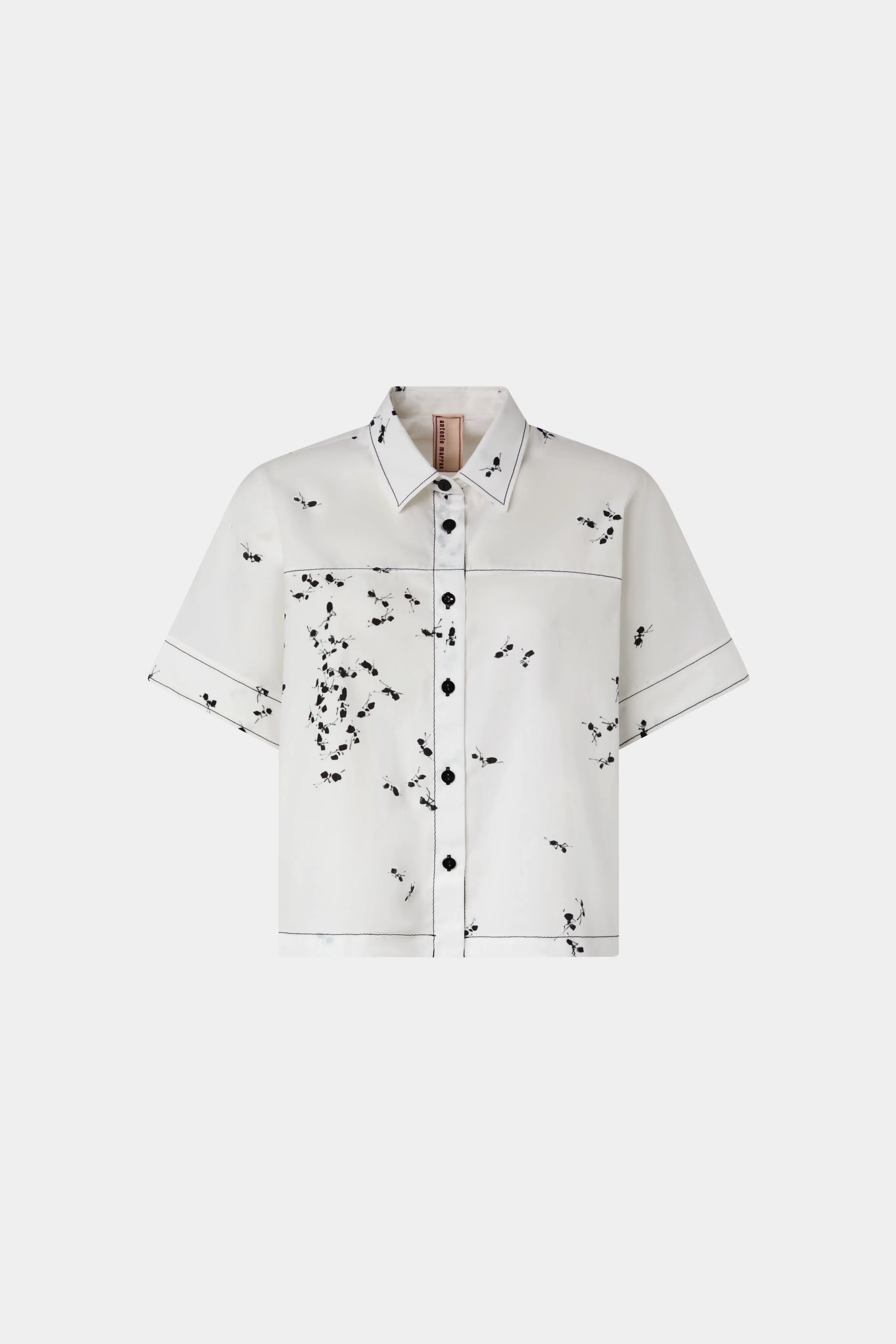Cropped Shirt Ant Print sold by Antonio Marras