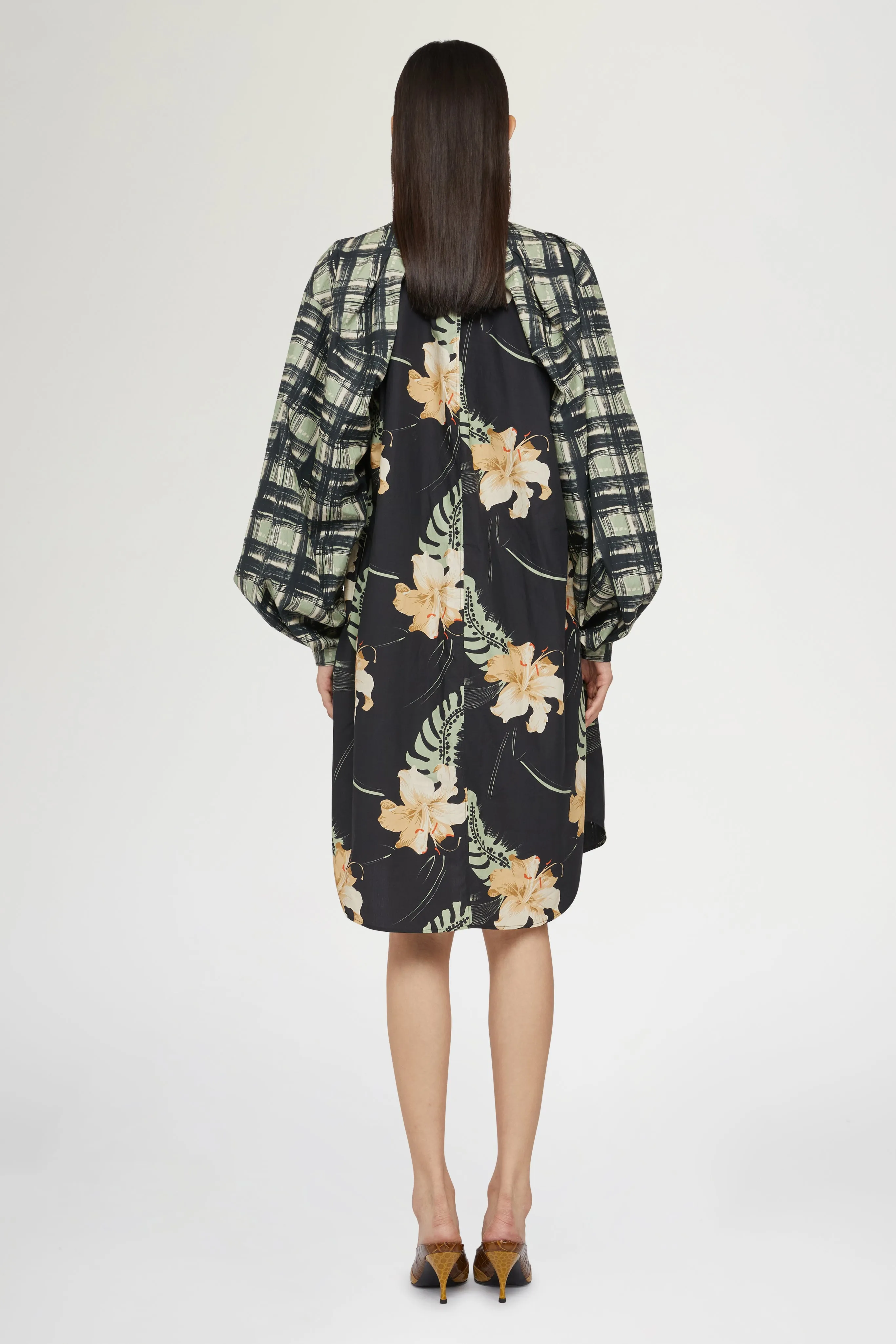Shirtdress Ibiscus Print sold by Antonio Marras product image thumbnail 5