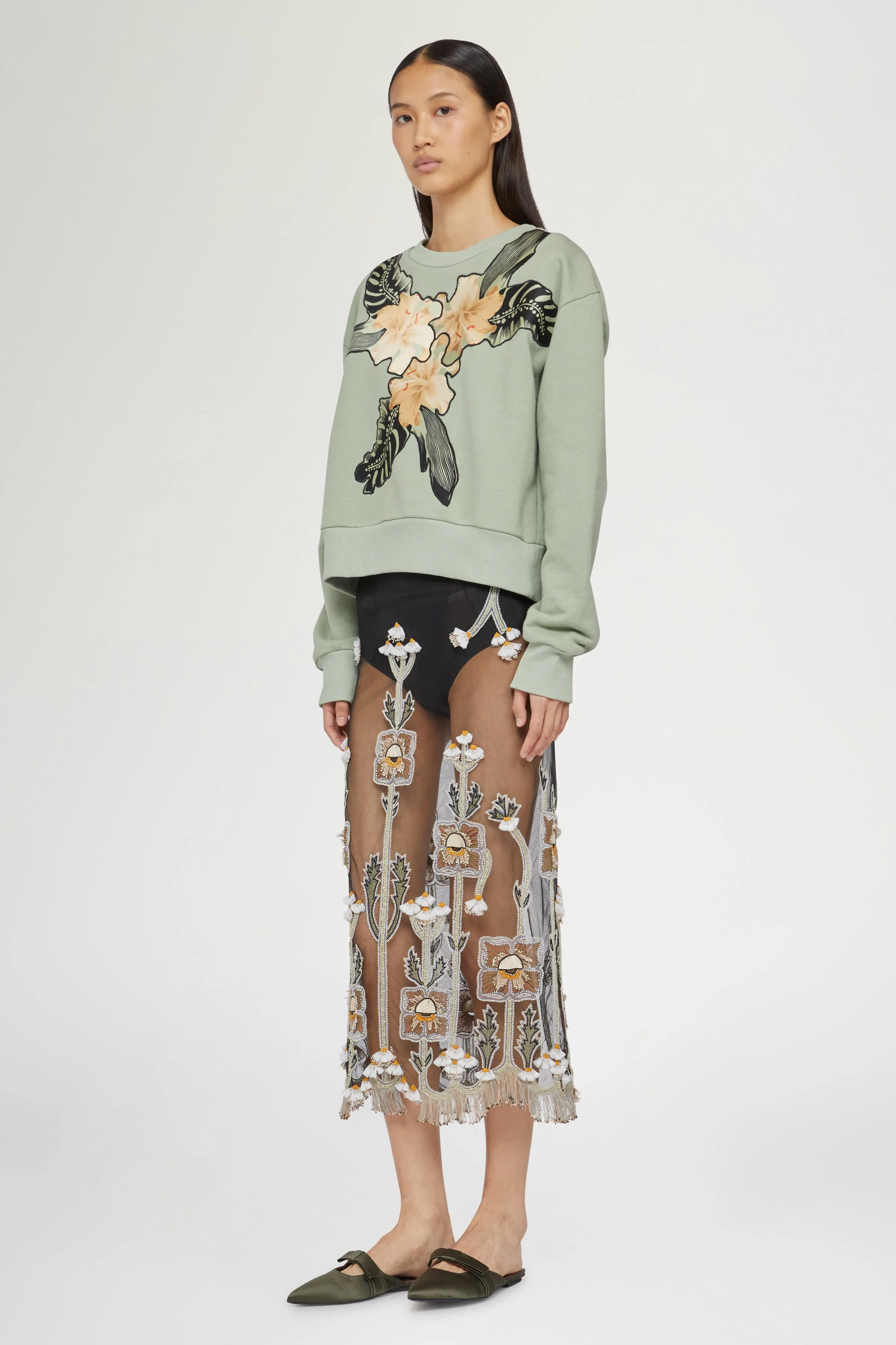 Sweatshirt Ibiscus Patchworks sold by Antonio Marras product image thumbnail 2
