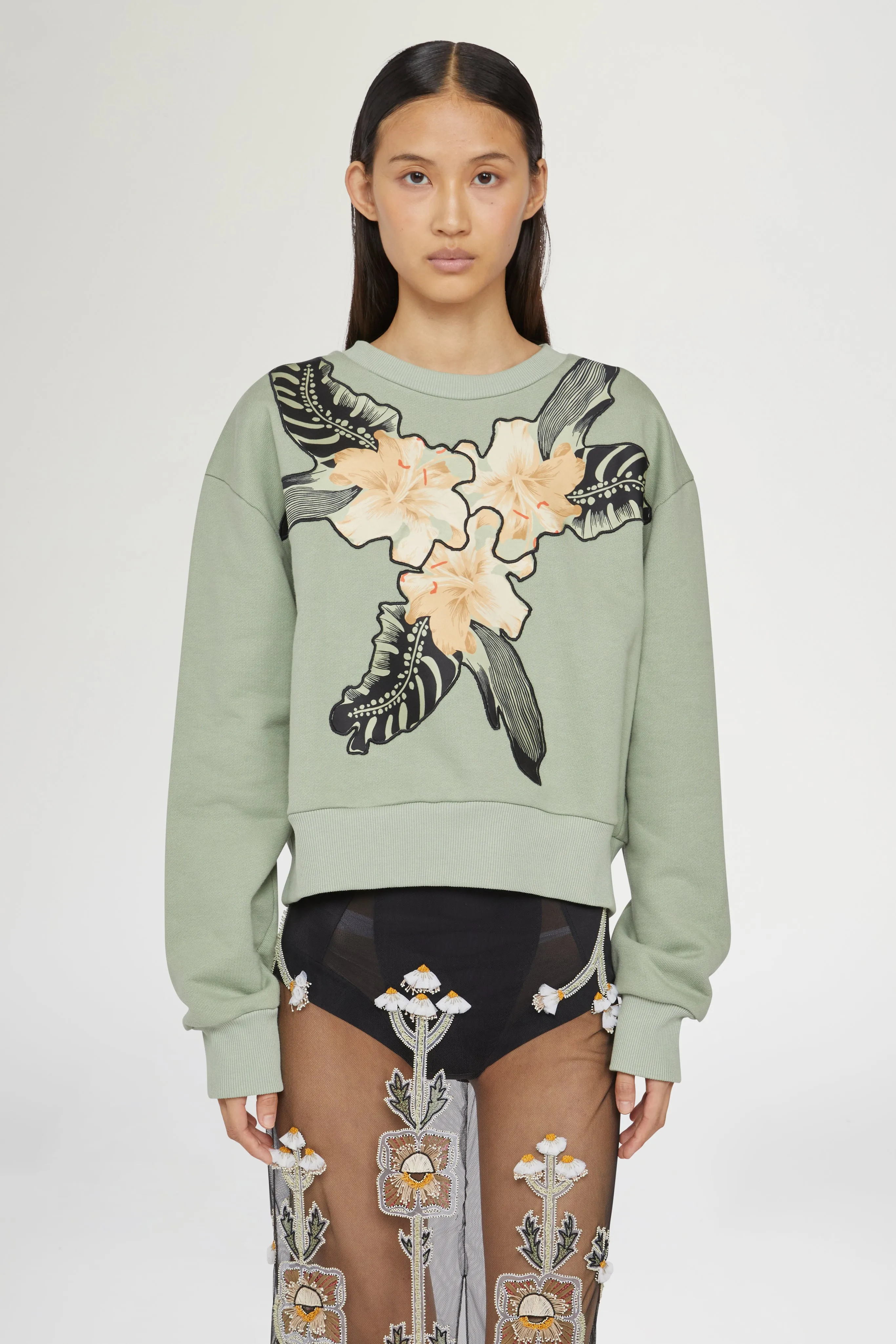 Sweatshirt Ibiscus Patchworks sold by Antonio Marras product image thumbnail 3