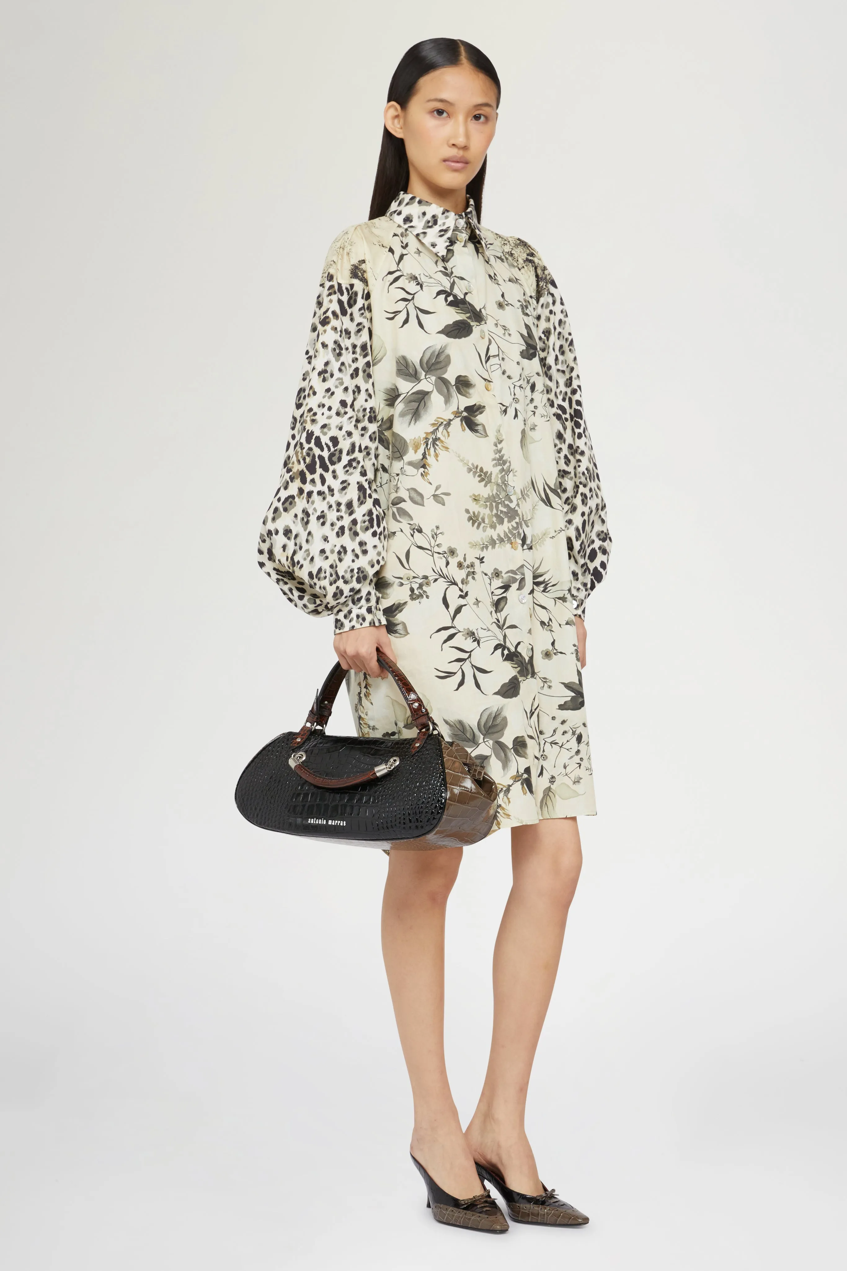 Shirtdress Tropical Print sold by Antonio Marras product image thumbnail 2