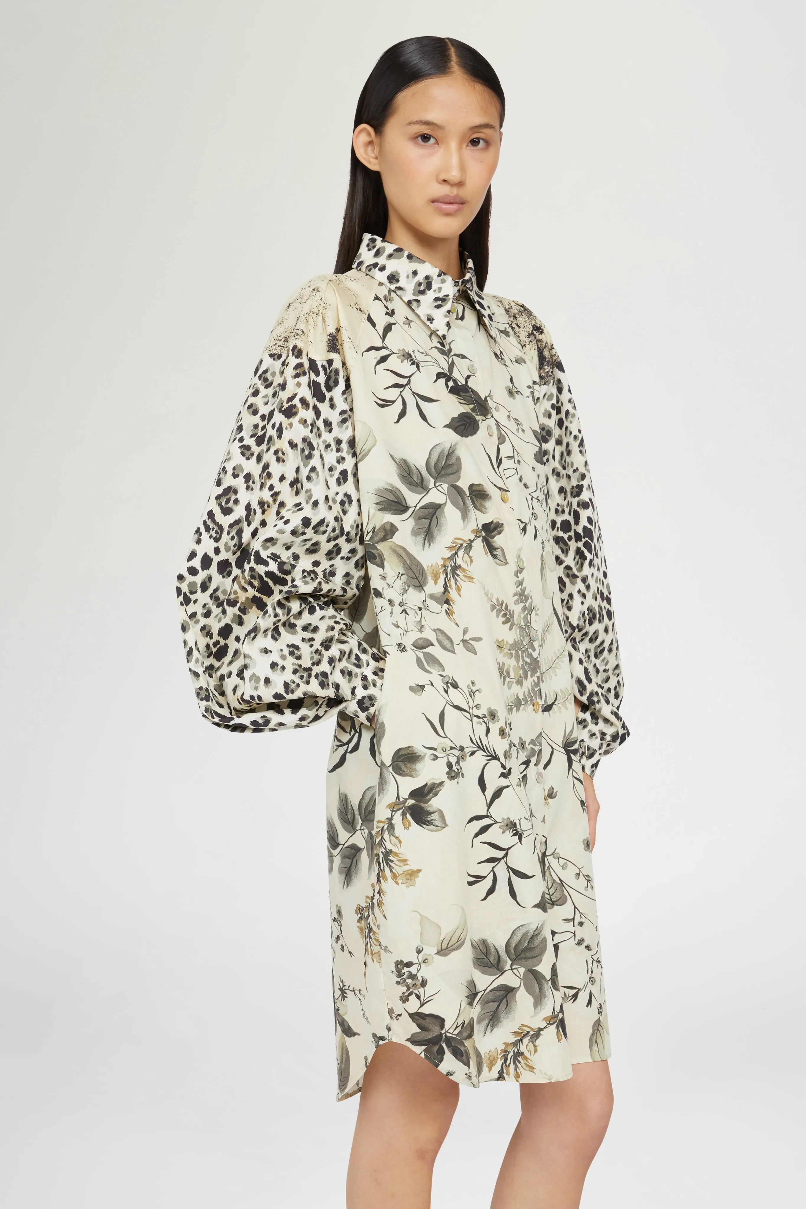 Shirtdress Tropical Print sold by Antonio Marras product image thumbnail 3