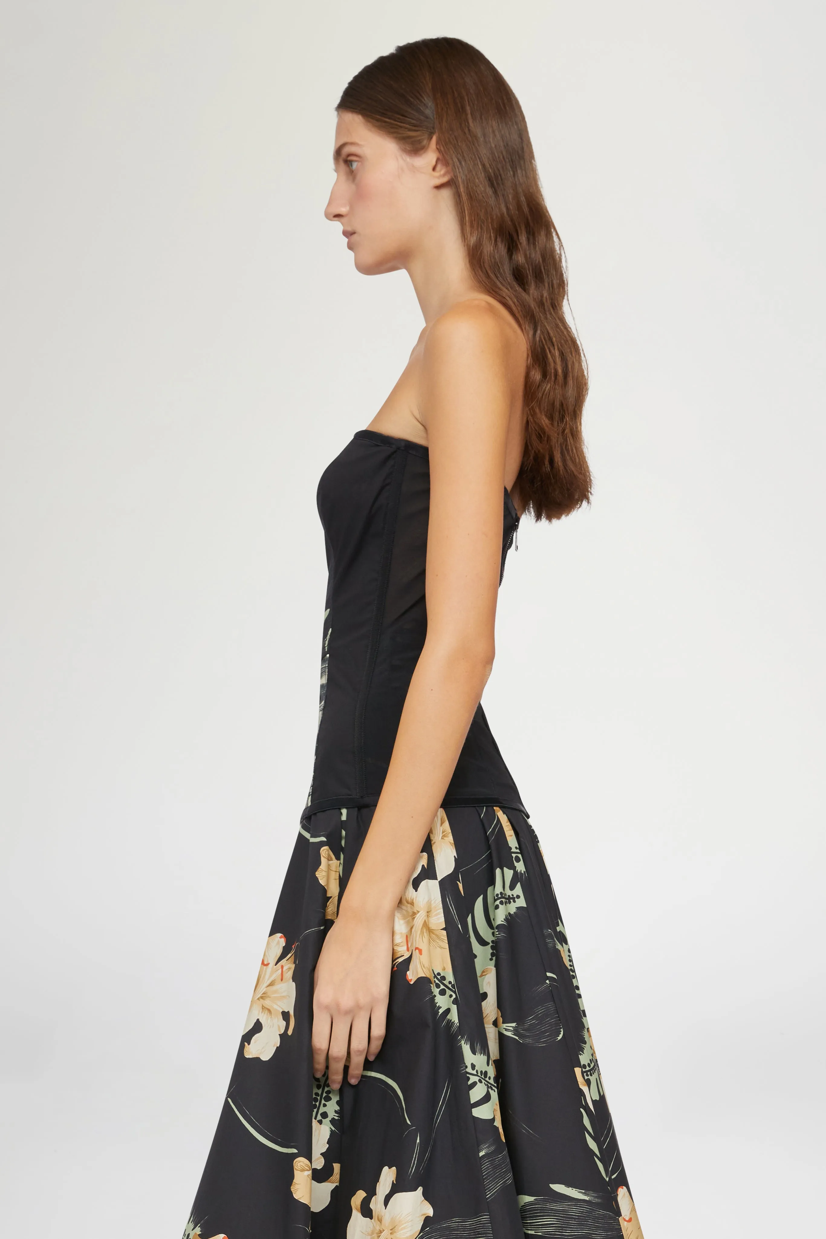 Corset Top Ibiscus Print sold by Antonio Marras product image thumbnail 4