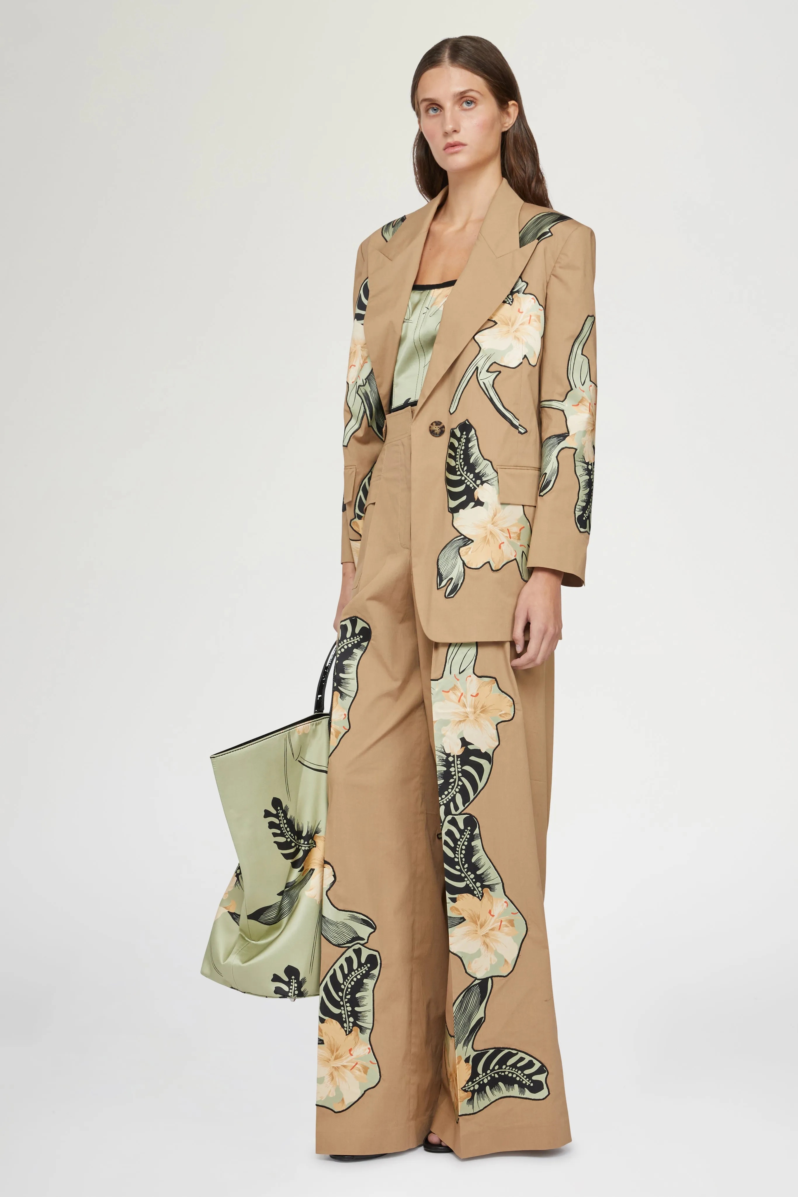 Palazzo Pants Ibiscus Patchwork sold by Antonio Marras product image thumbnail 2