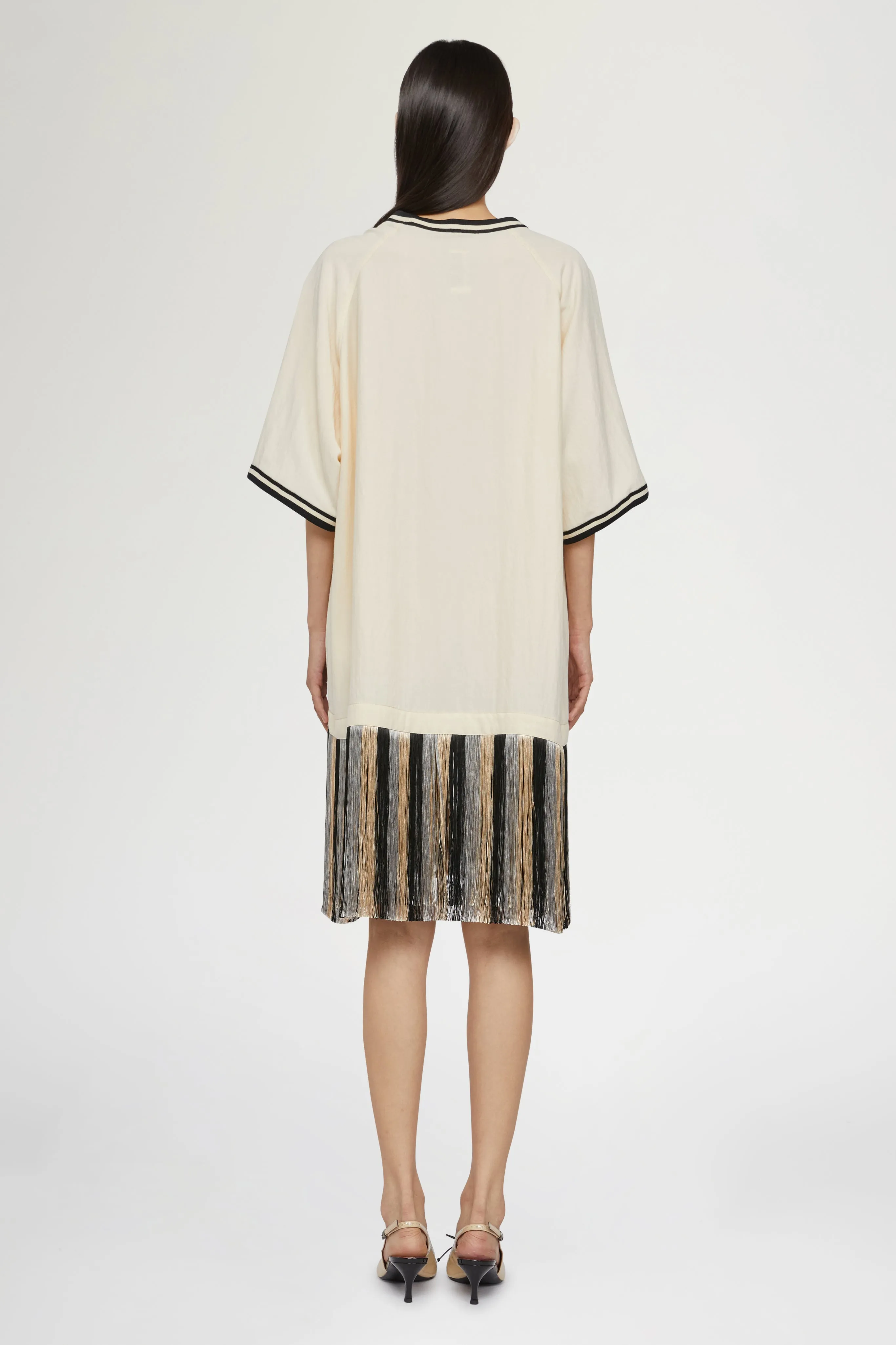 Mini Dress with Fringe sold by Antonio Marras product image thumbnail 5