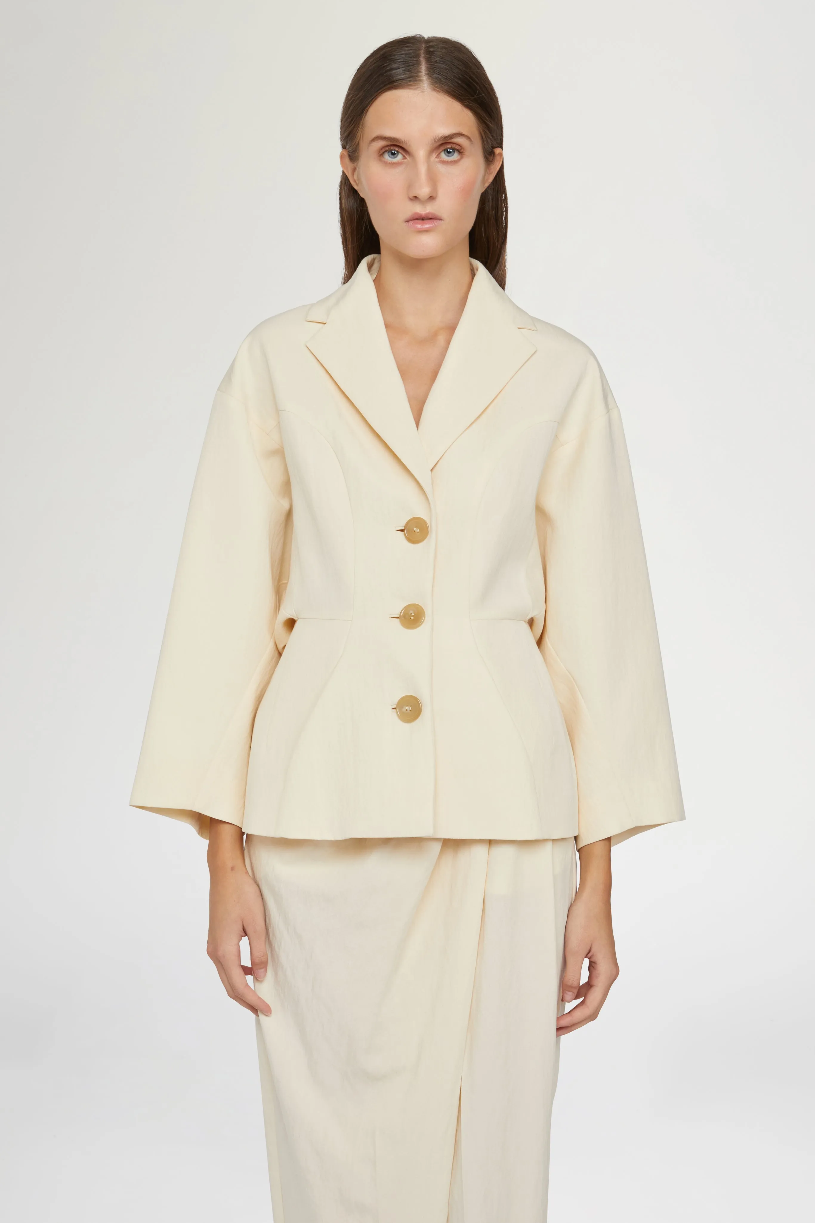 Cream Blazer sold by Antonio Marras product image thumbnail 3