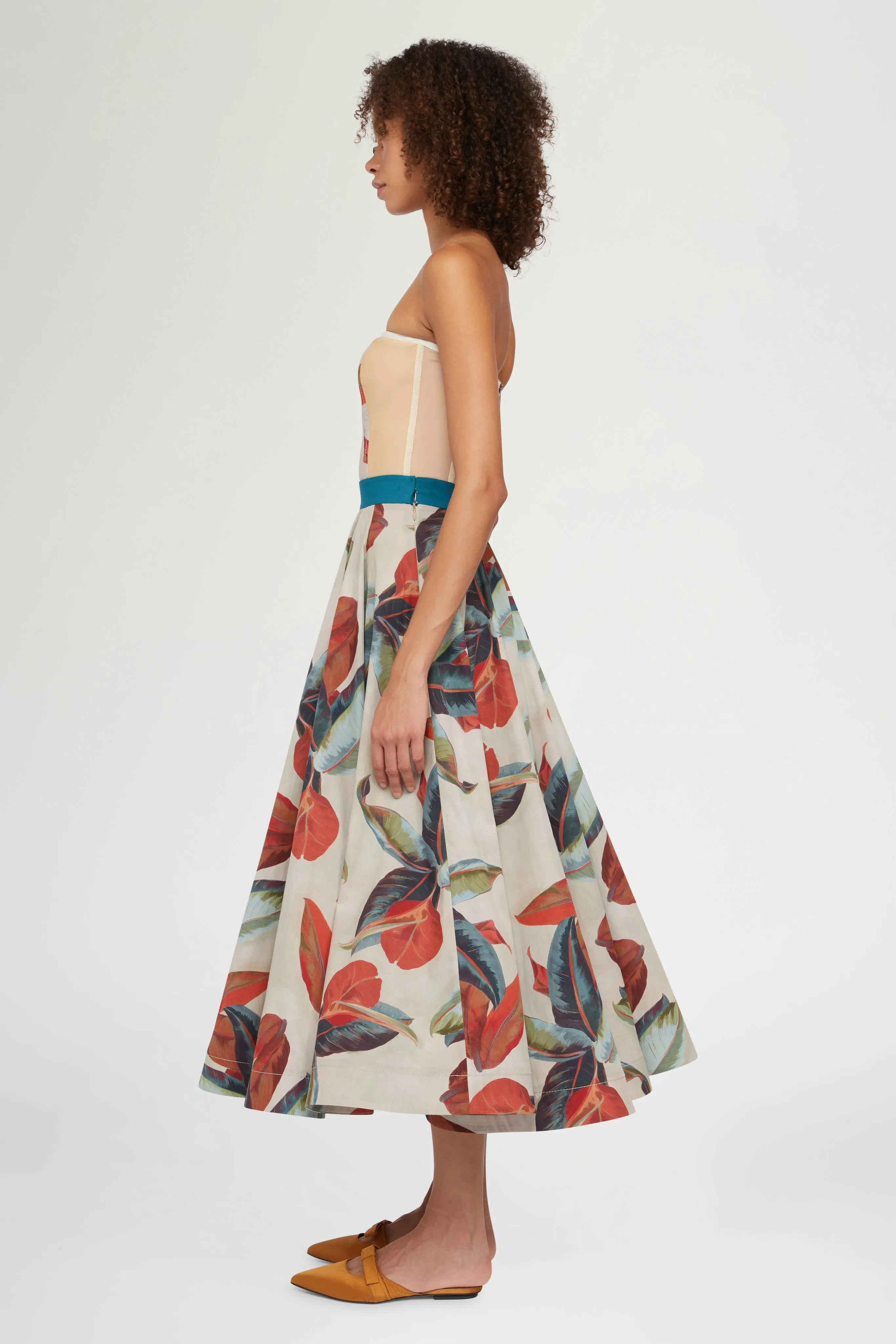 Midi Skirt Anthurium Dream sold by Antonio Marras product image thumbnail 4