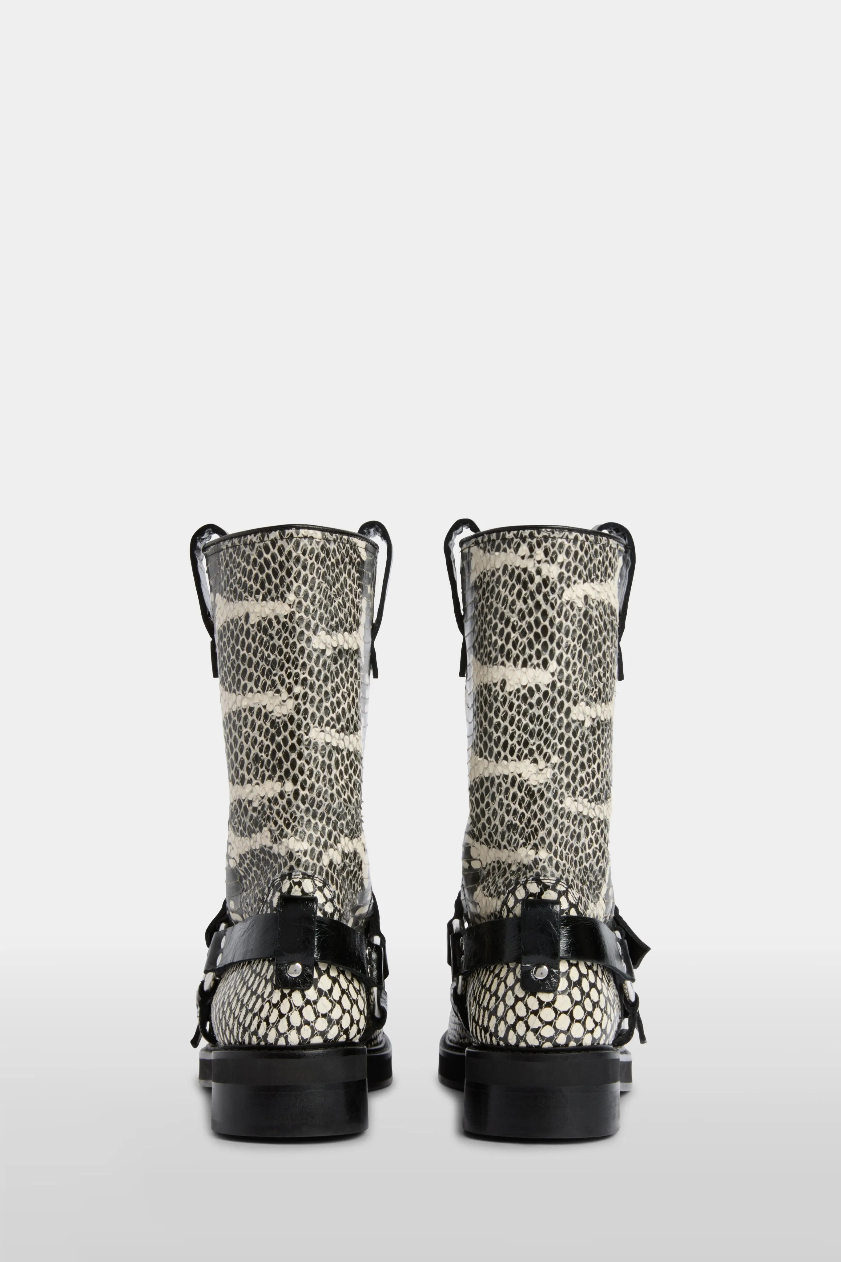 Python-Effect Biker Boots sold by Antonio Marras product image thumbnail 3