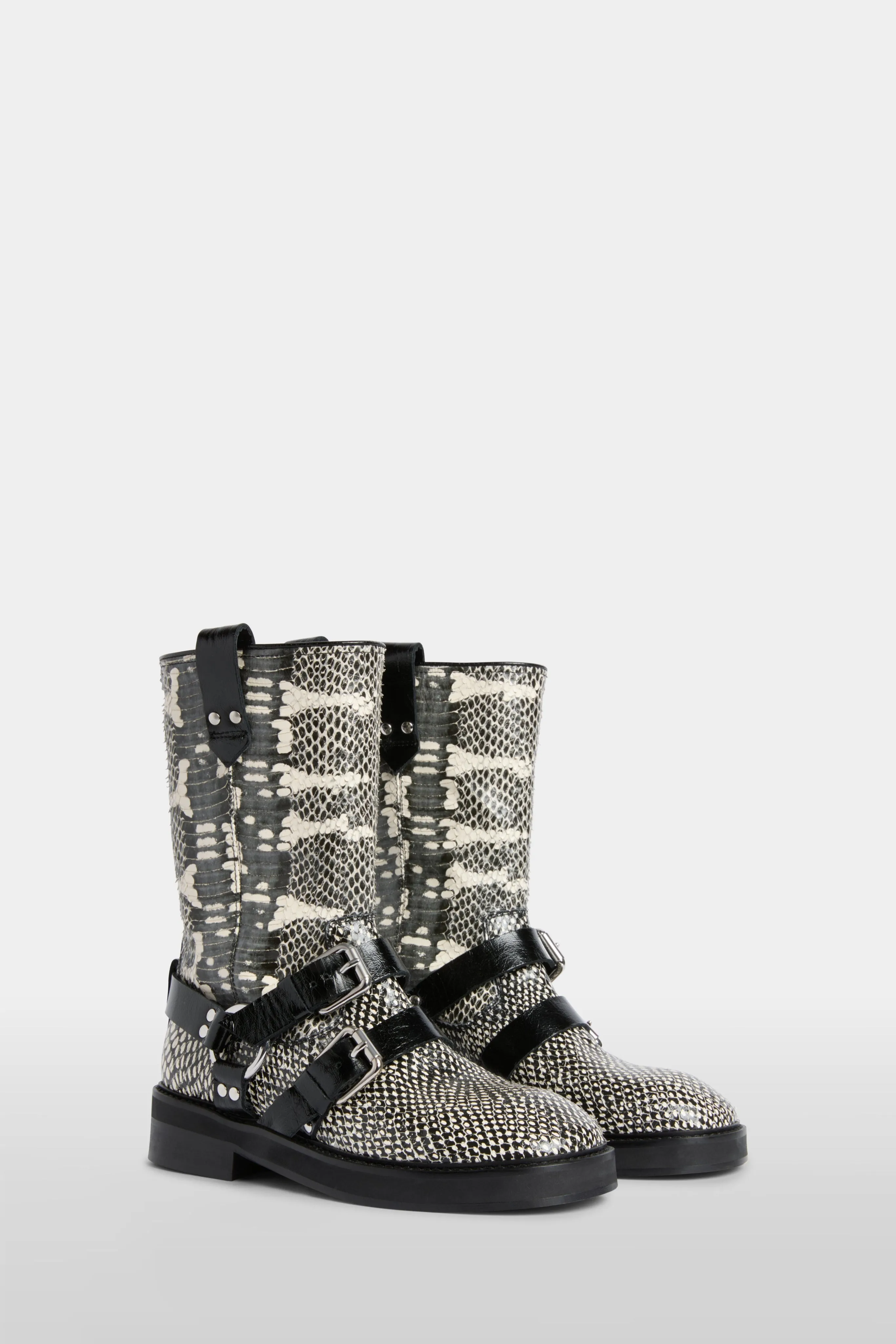 Python-Effect Biker Boots sold by Antonio Marras product image thumbnail 2
