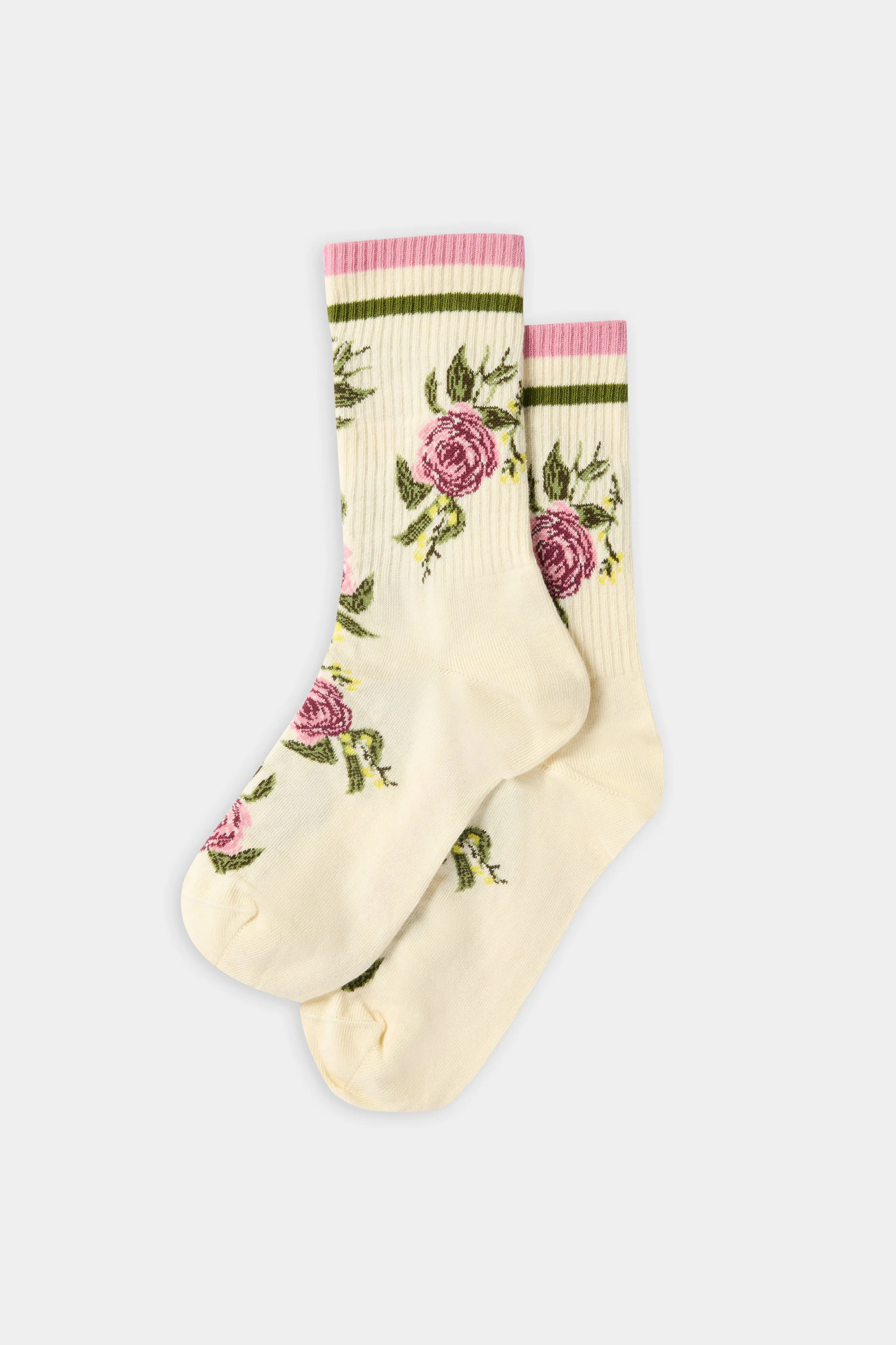 All-Over Rose Motif Socks sold by Antonio Marras