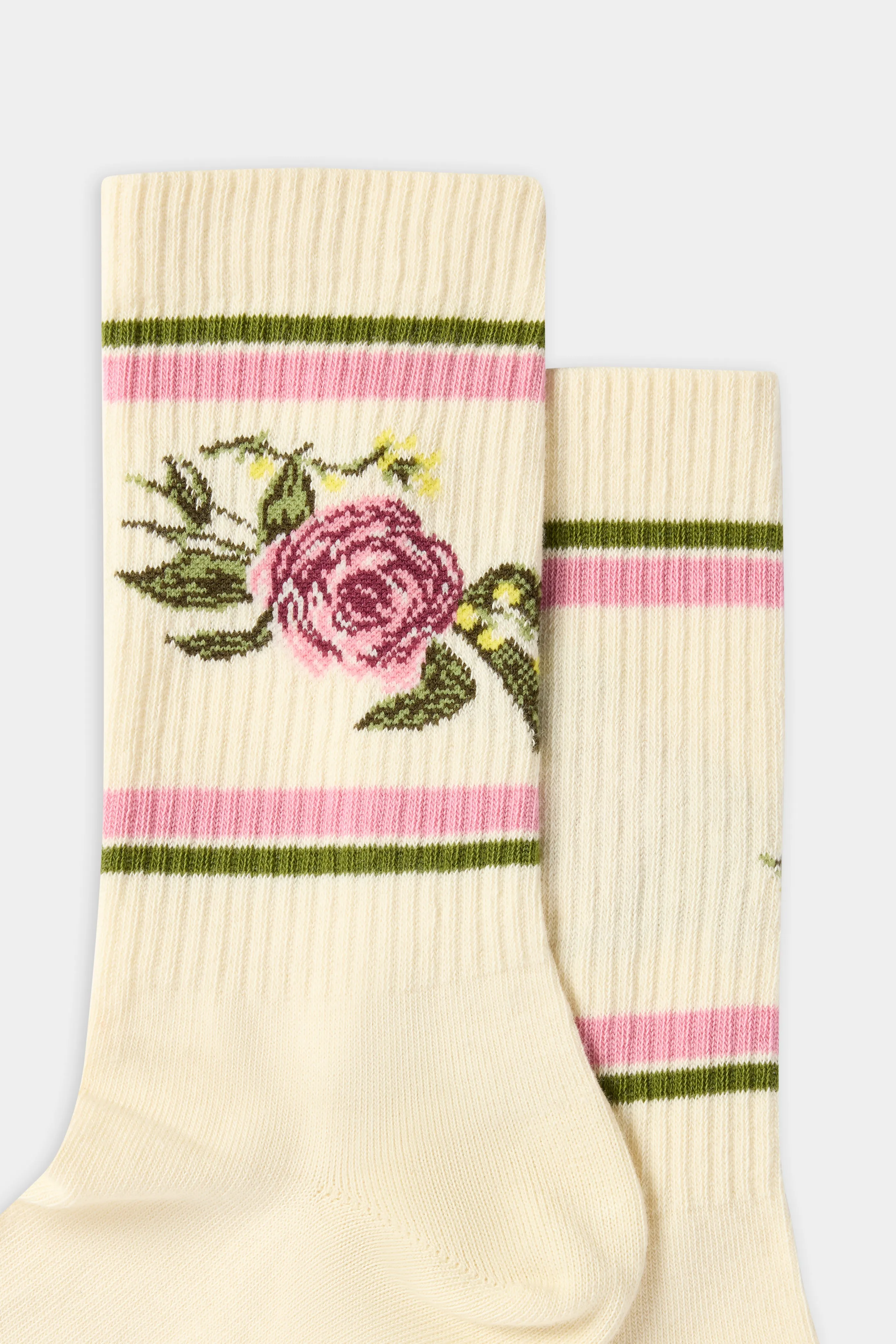 Ivory Rose Pink Band Socks sold by Antonio Marras product image thumbnail 2