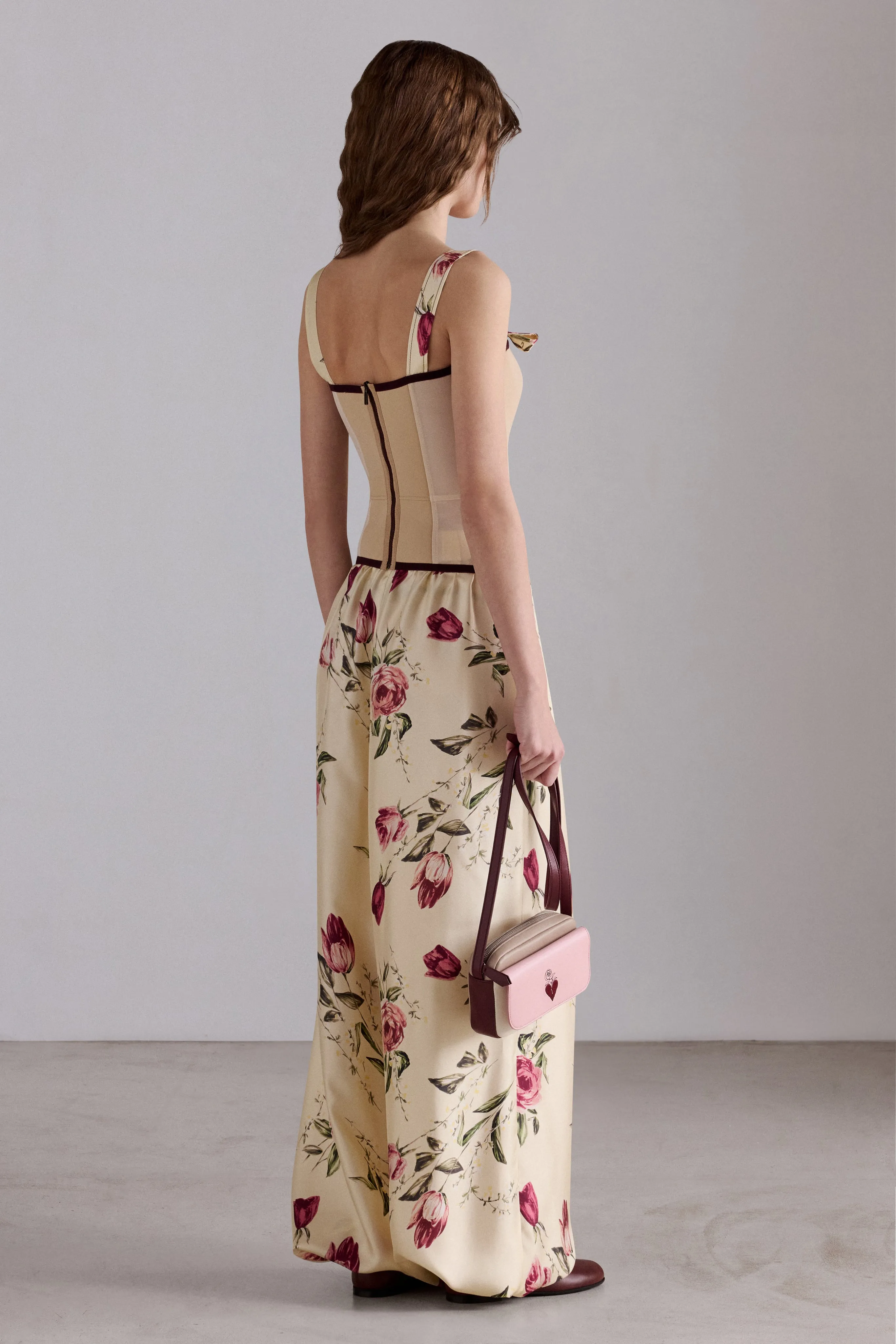 Rose and Tulip Silk Harem Pants sold by Antonio Marras product image thumbnail 3