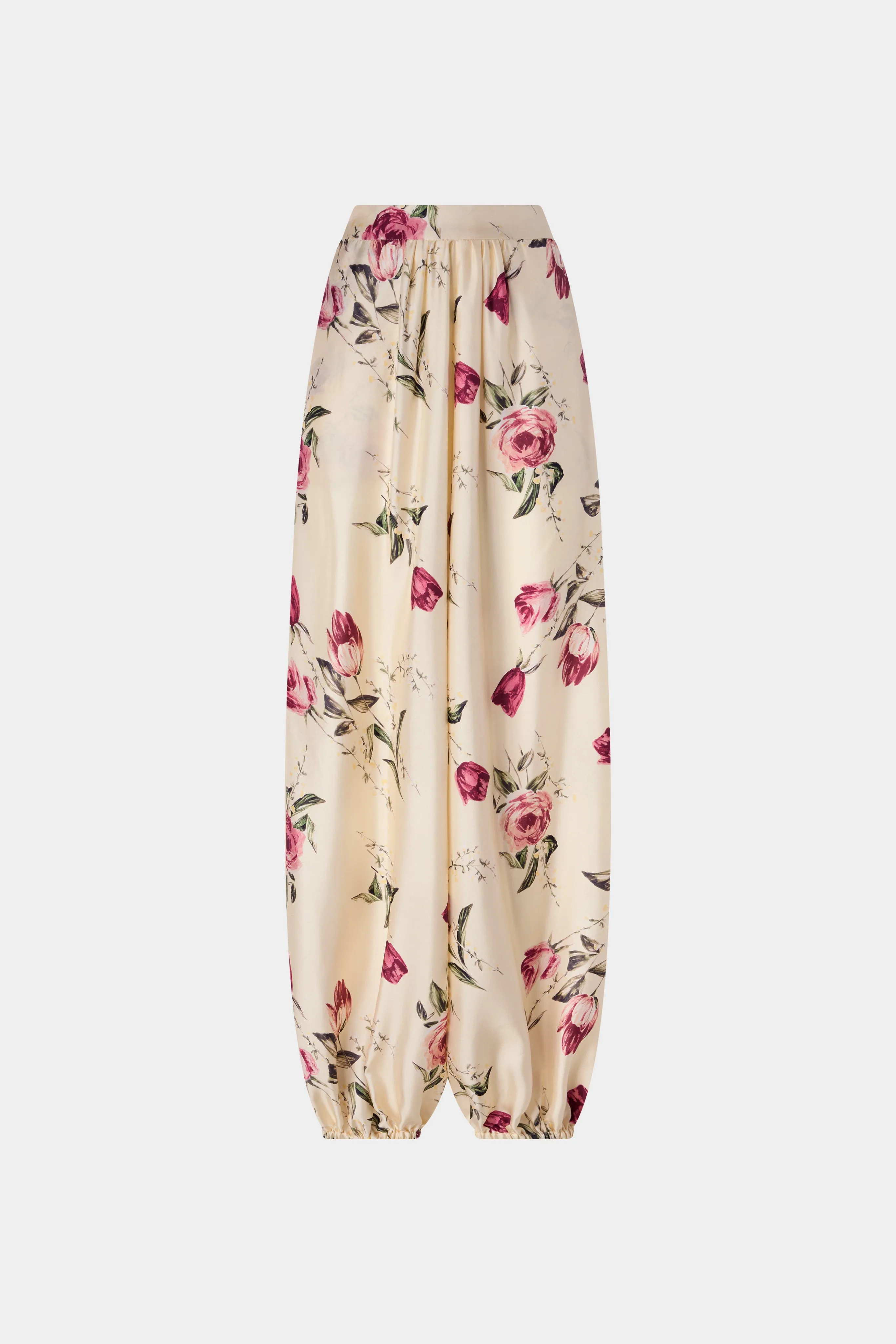 Rose and Tulip Silk Harem Pants sold by Antonio Marras