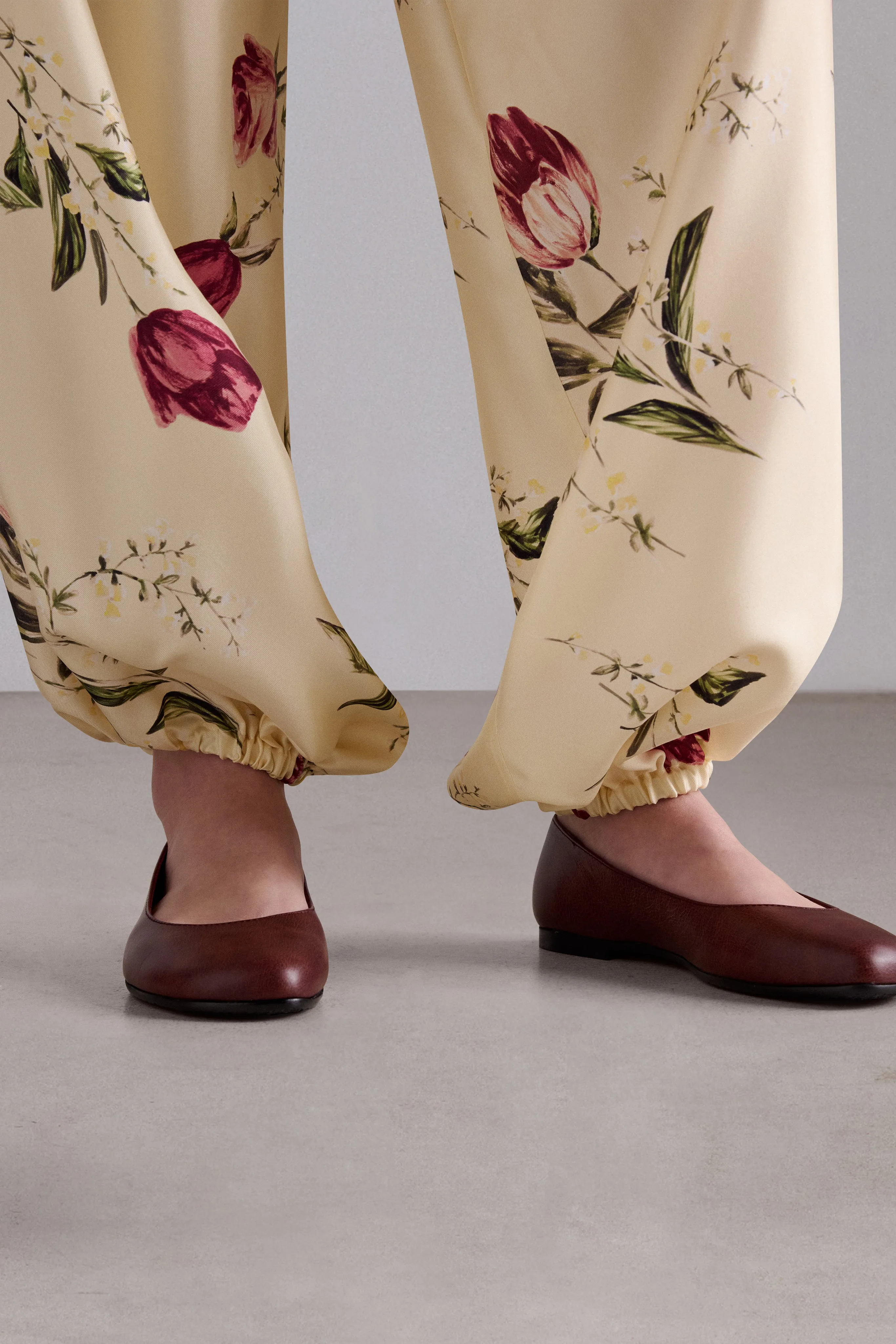 Rose and Tulip Silk Harem Pants sold by Antonio Marras product image thumbnail 5
