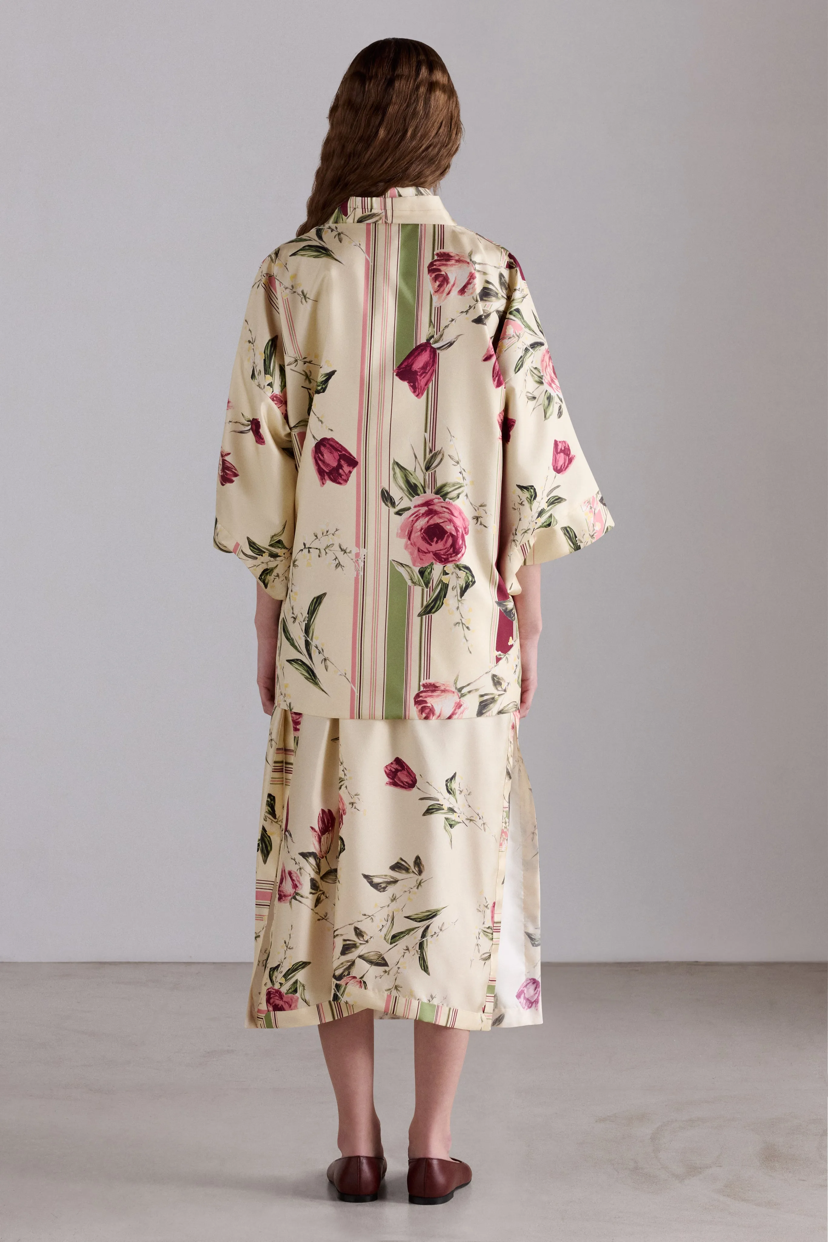 Kimono with Rose and Tulip Print sold by Antonio Marras product image thumbnail 3