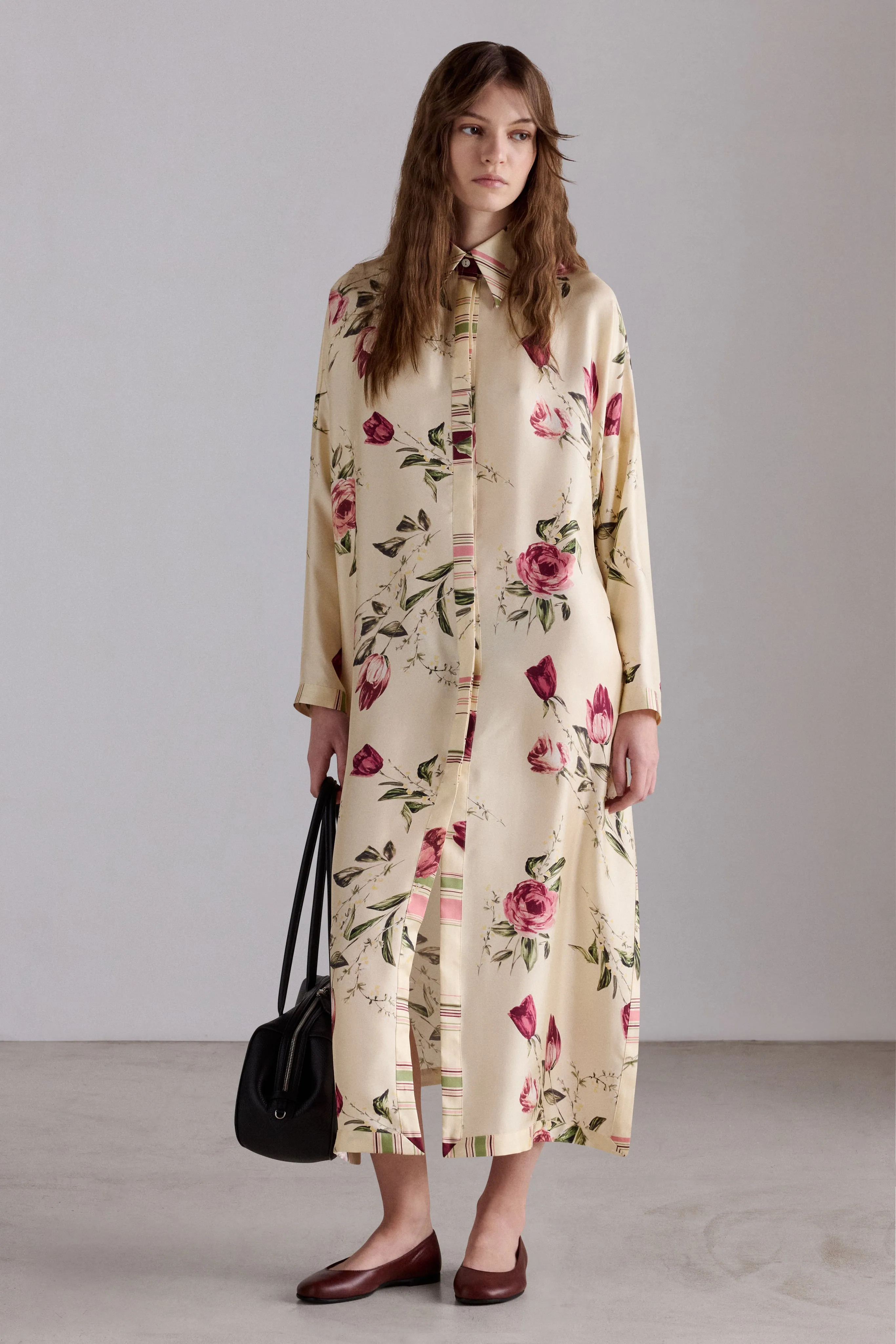 Rose and Tulip Chemisier Dress sold by Antonio Marras product image thumbnail 2