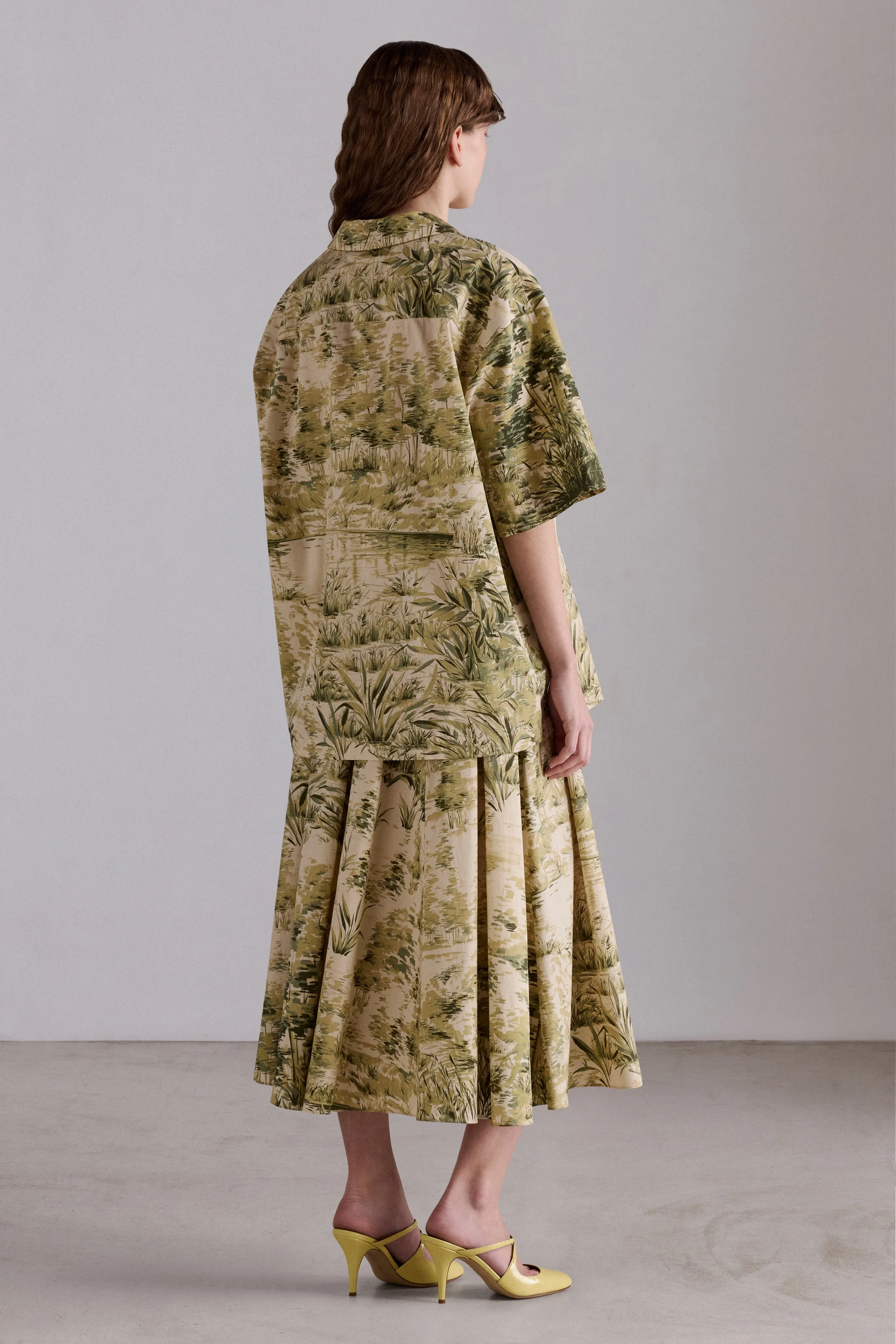 Botanical Boxy Shirt sold by Antonio Marras product image thumbnail 3