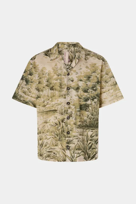 Botanical Boxy Shirt made by Antonio Marras