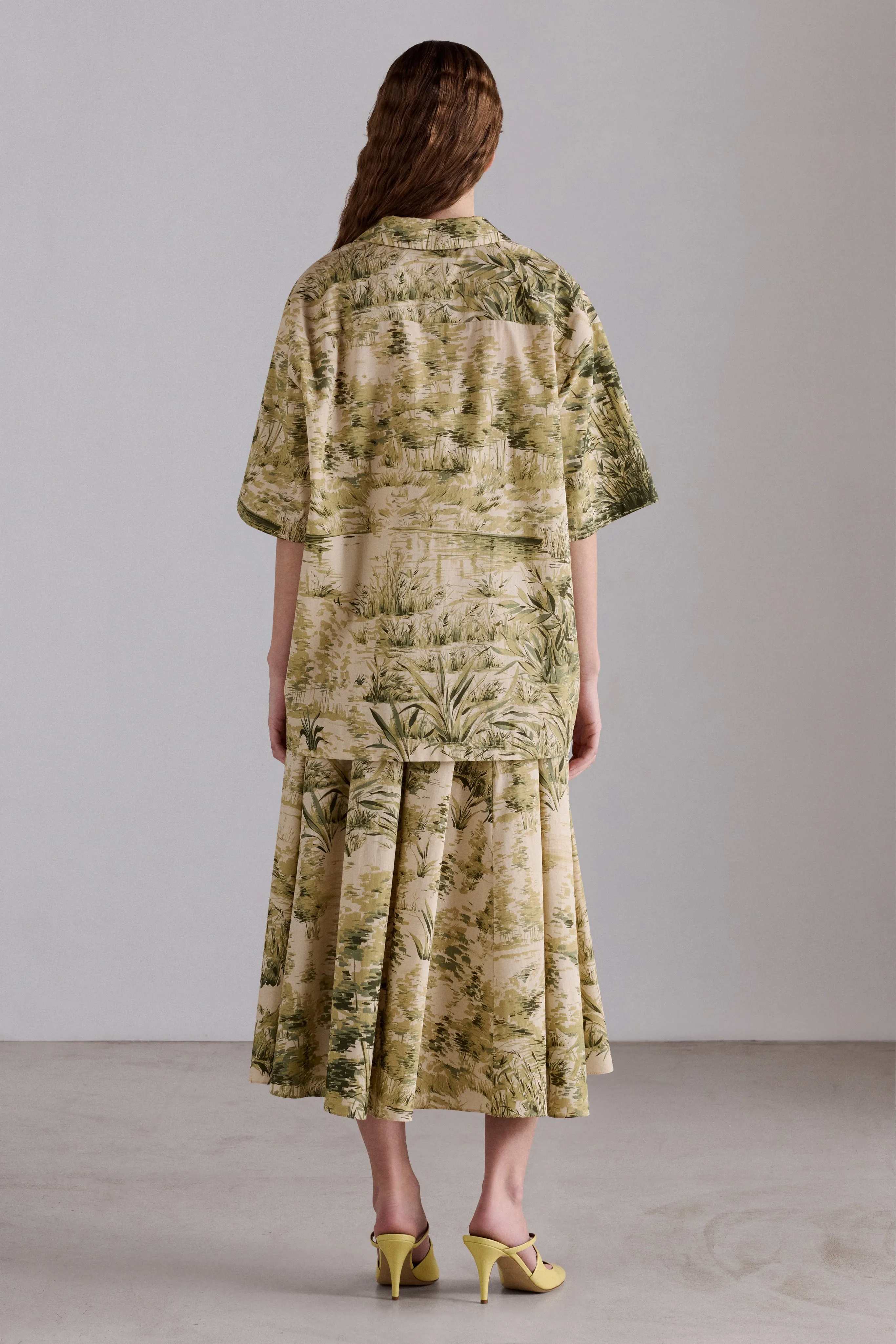 Botanical Midi Skirt sold by Antonio Marras product image thumbnail 3