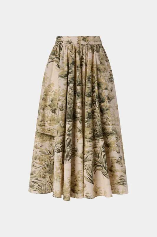 Botanical Midi Skirt made by Antonio Marras