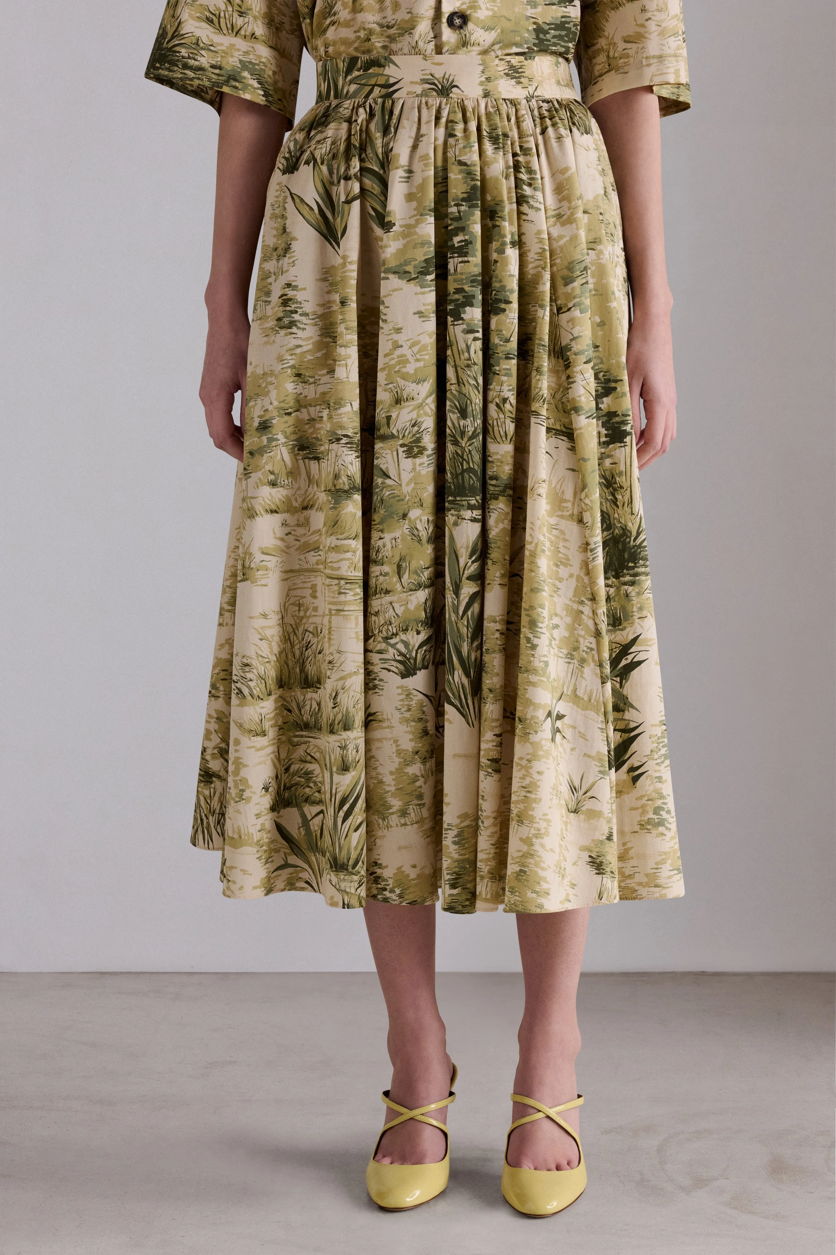Botanical Midi Skirt sold by Antonio Marras product image thumbnail 4