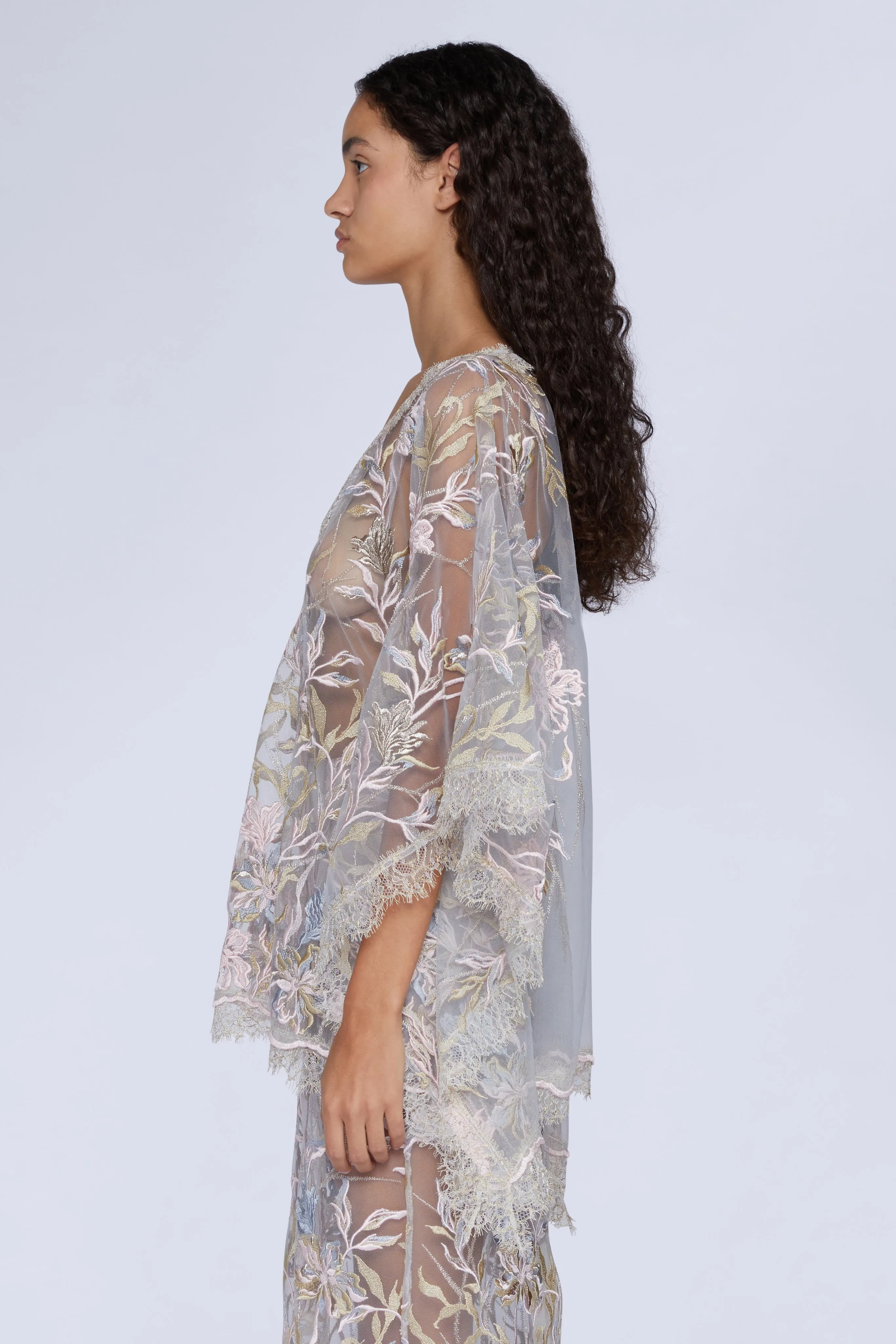 Embroidered Lace Blouse sold by Antonio Marras product image thumbnail 3