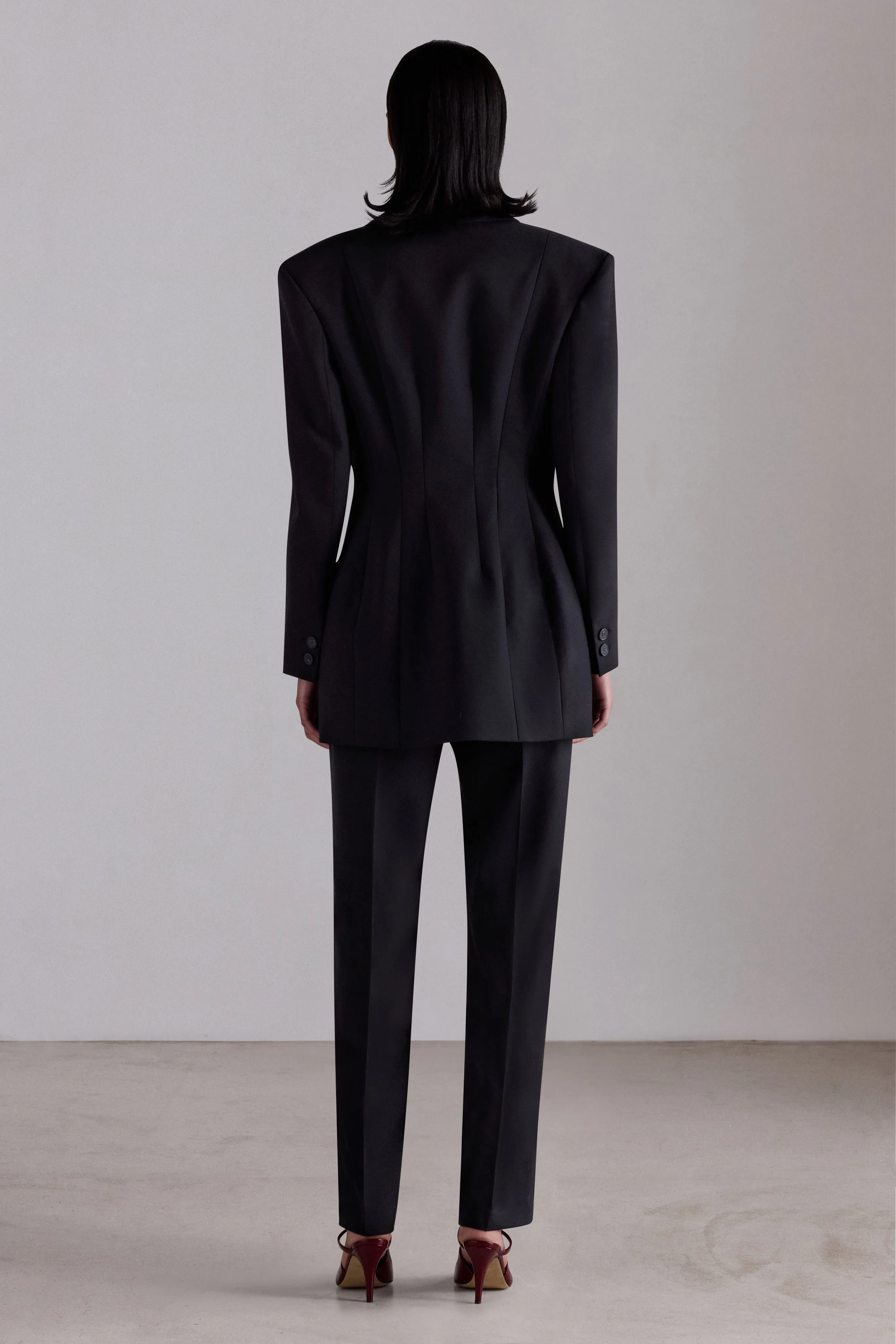 Black Tailored Skinny Trousers sold by Antonio Marras product image thumbnail 3