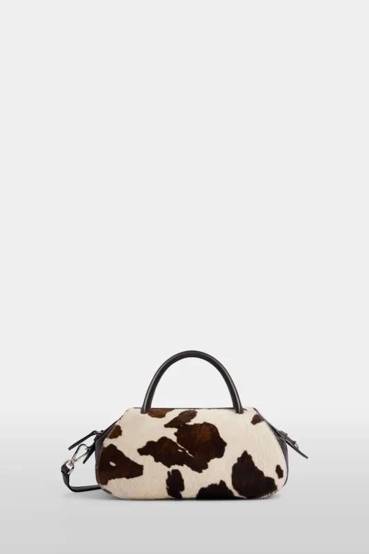Antine Bag Small in Cow Print Calf Hair made by Antonio Marras