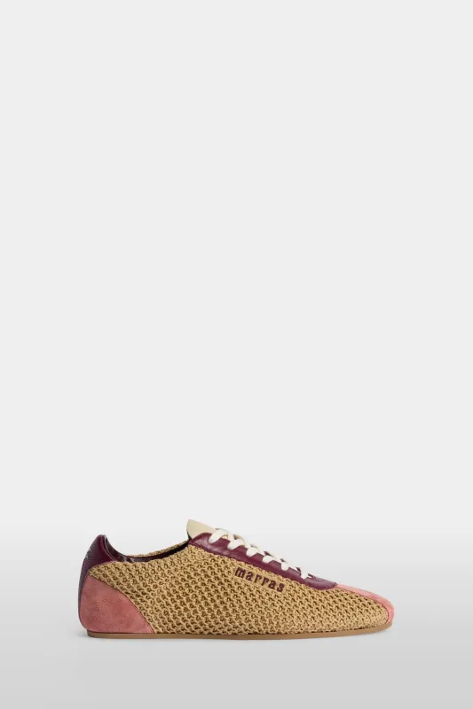 LolLove Raffia Sneakers made by Antonio Marras