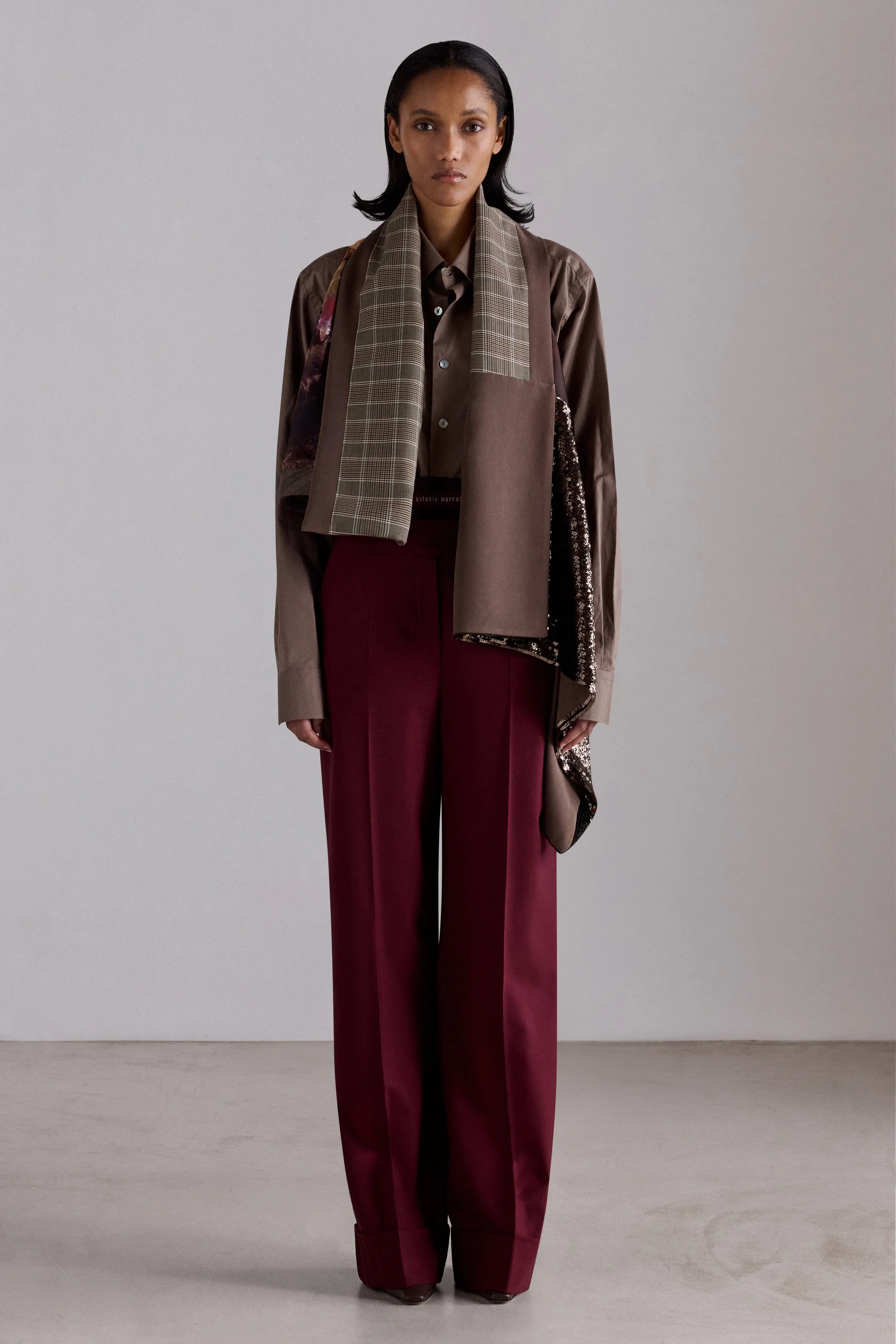 Patchwork Draped Gavoi Cape sold by Antonio Marras product image thumbnail 2