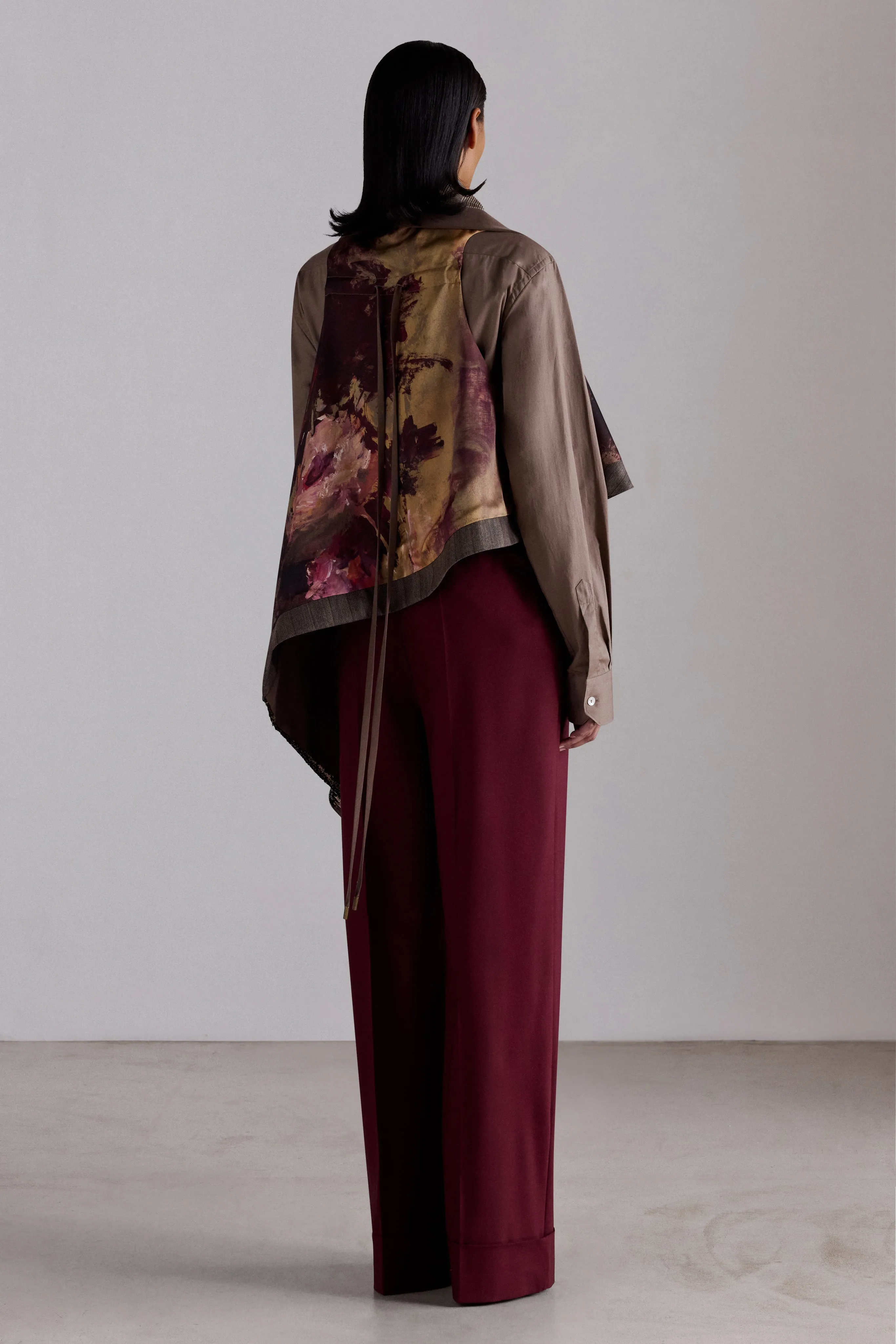 Patchwork Draped Gavoi Cape sold by Antonio Marras product image thumbnail 4
