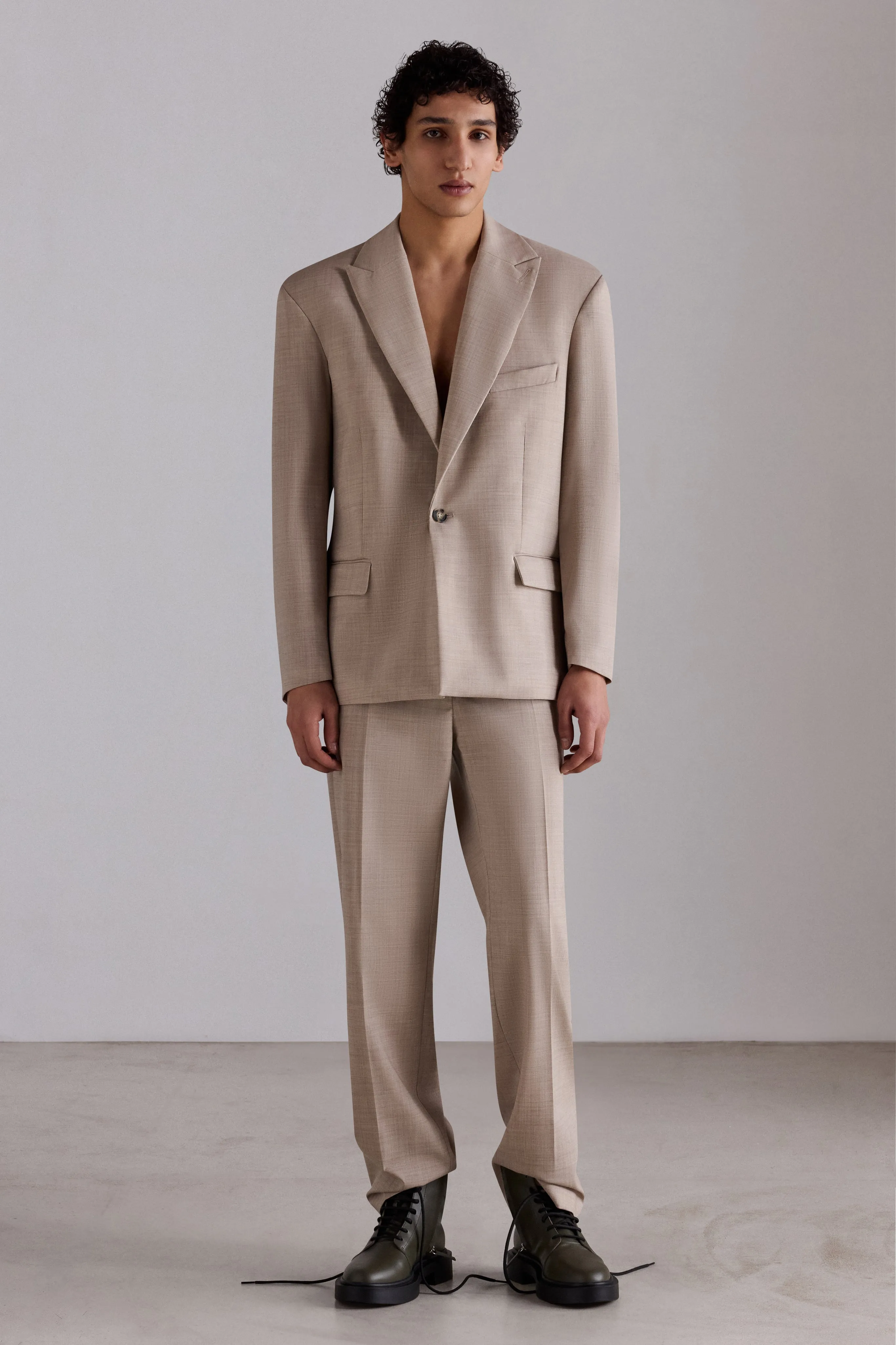 Mélange Single-Breasted Blazer sold by Antonio Marras product image thumbnail 2