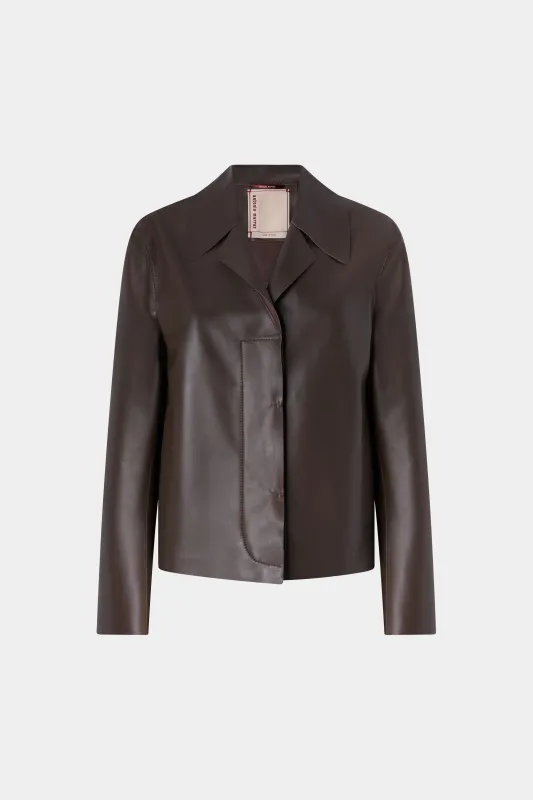 Unlined Nappa Leather Jacket made by Antonio Marras