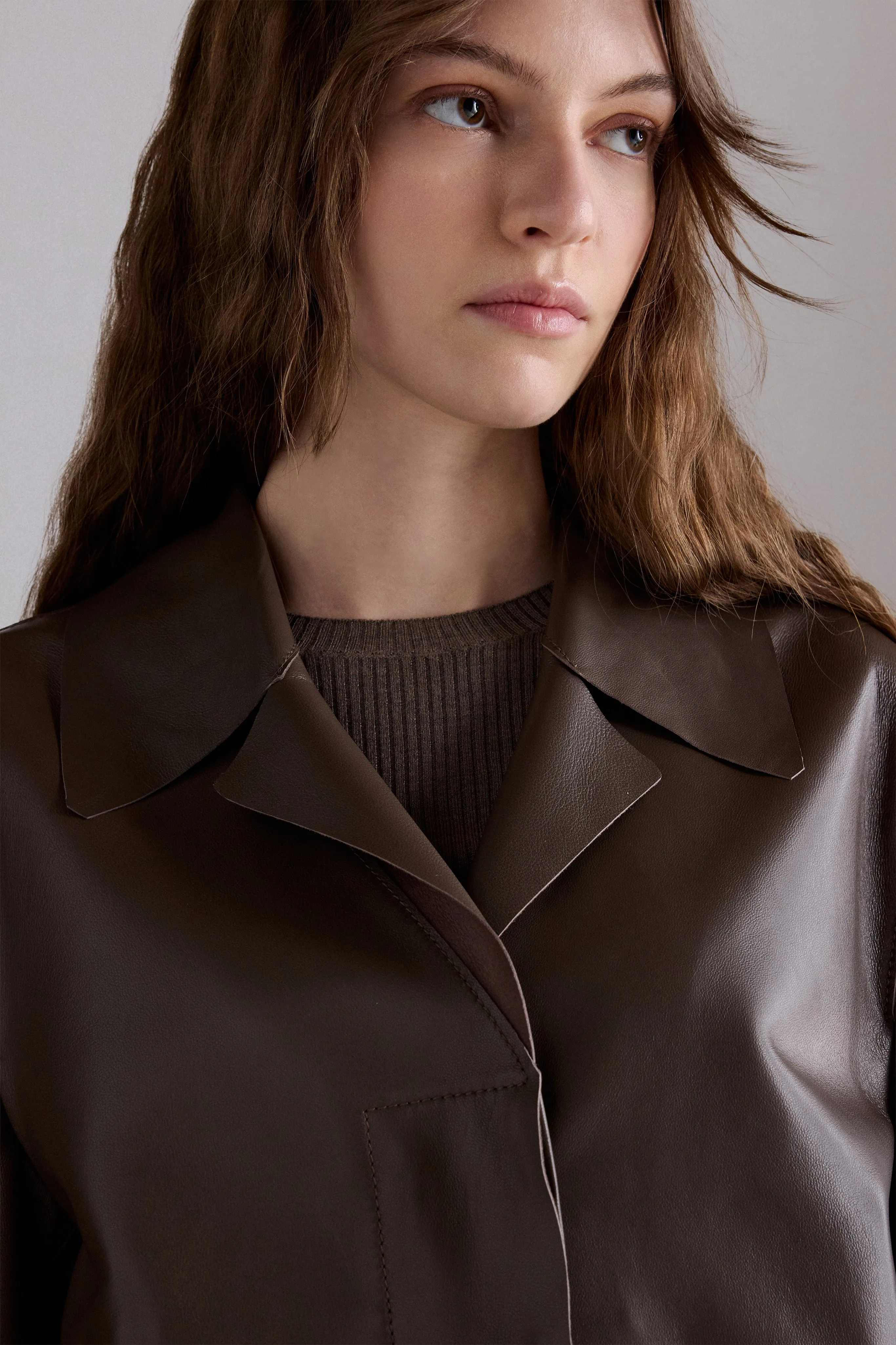 Unlined Nappa Leather Jacket sold by Antonio Marras product image thumbnail 5
