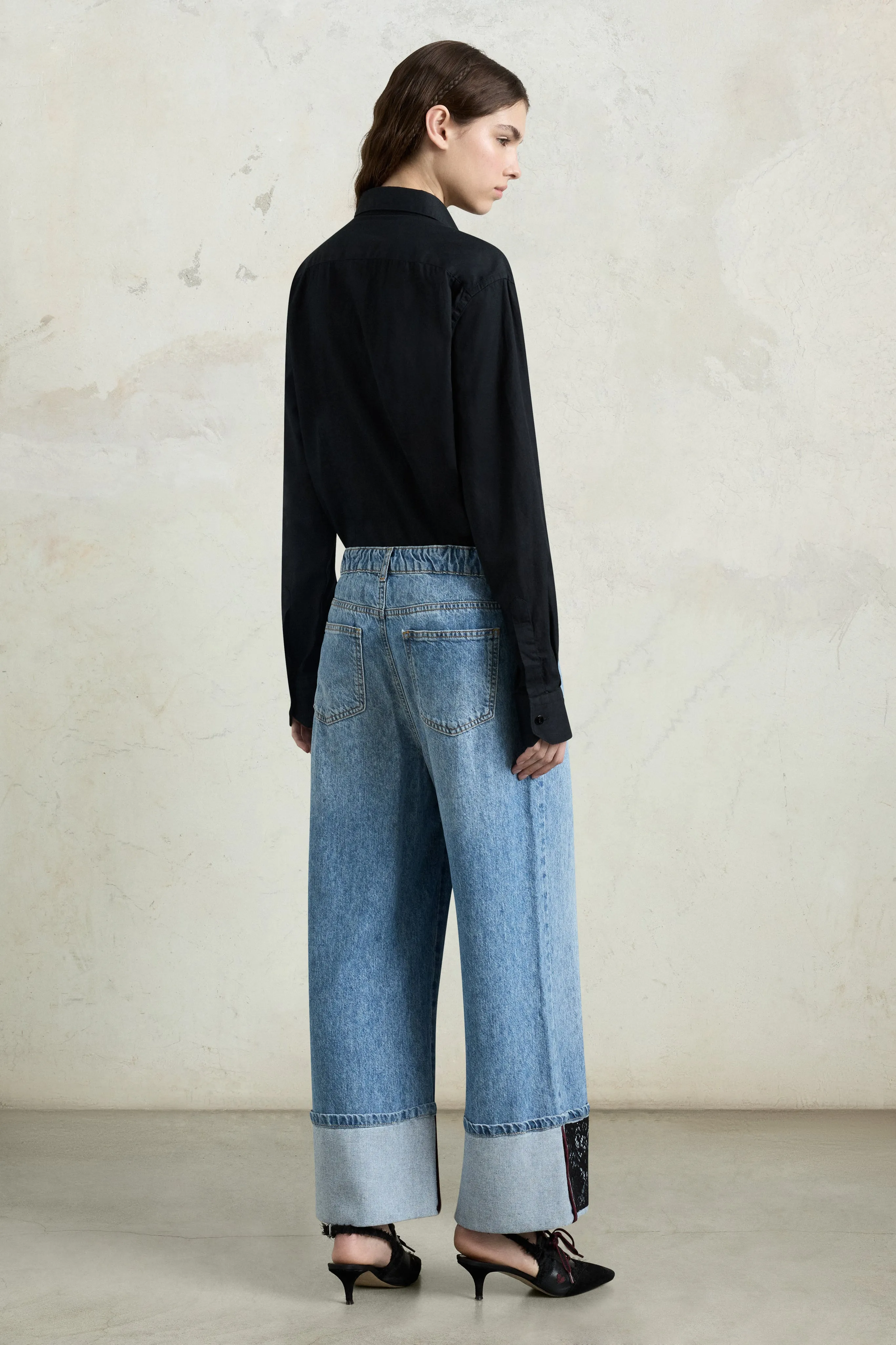 Embellished Palazzo Jeans sold by Antonio Marras product image thumbnail 3