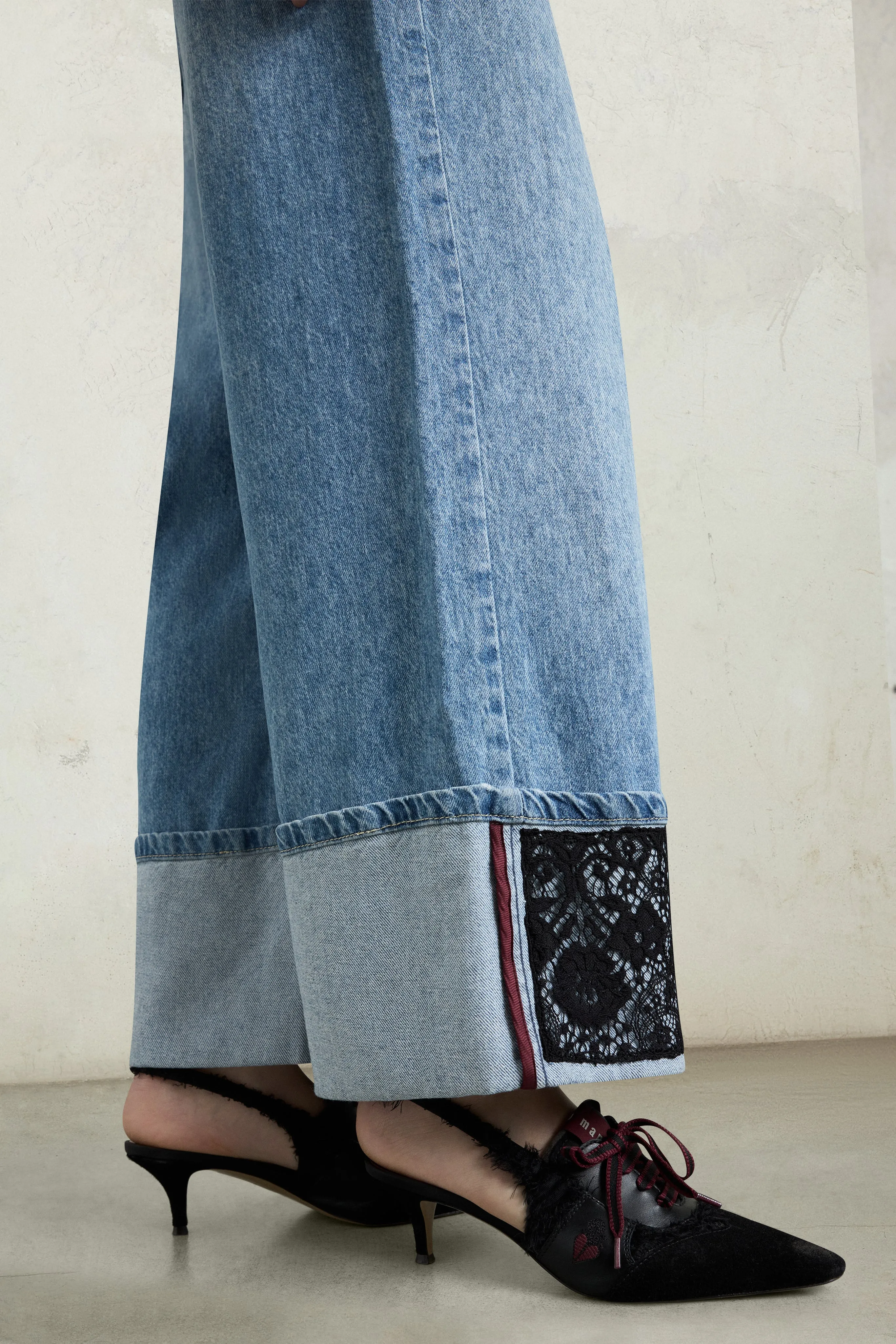 Embellished Palazzo Jeans sold by Antonio Marras product image thumbnail 5