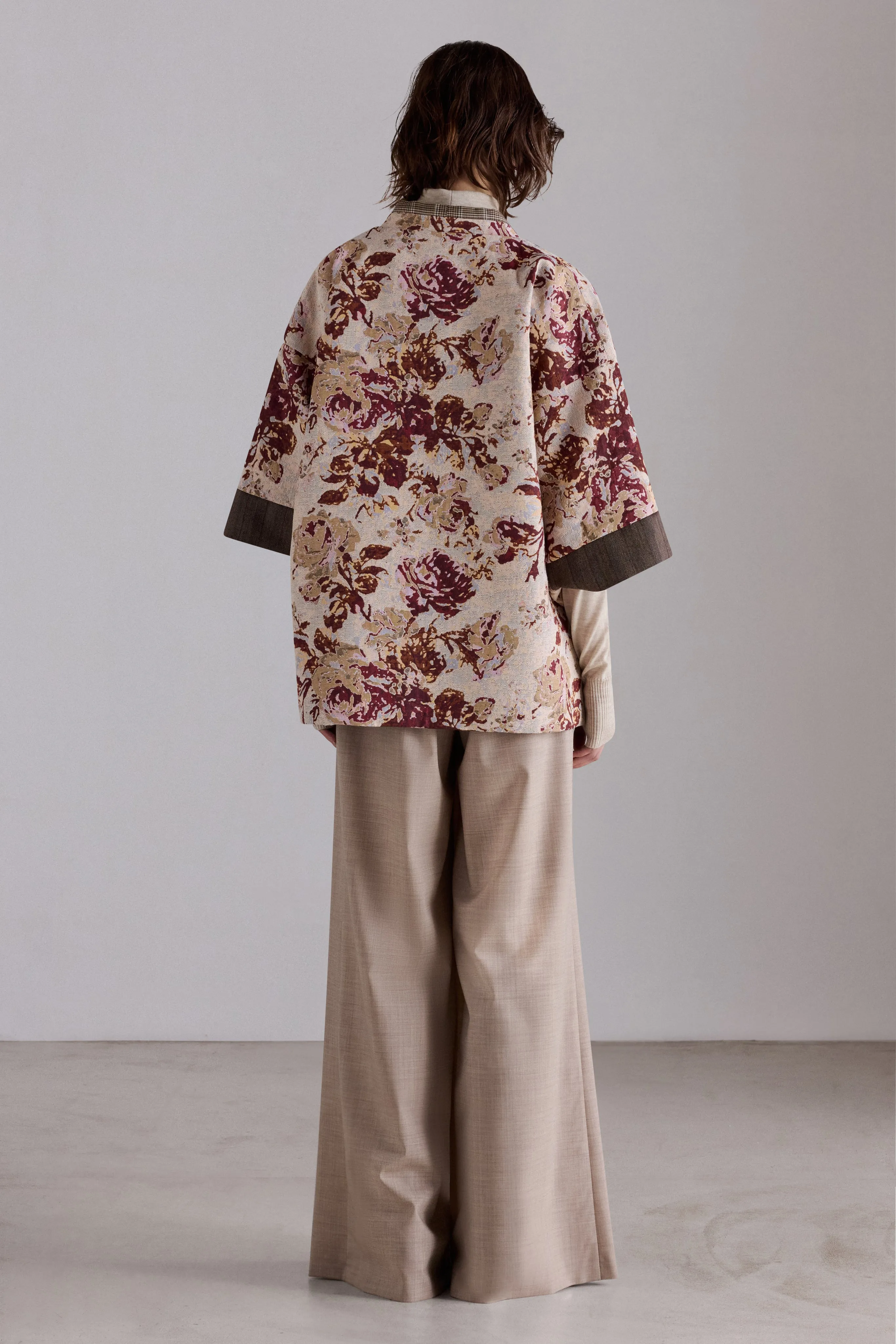 Rose Jacquard Kimono sold by Antonio Marras product image thumbnail 3