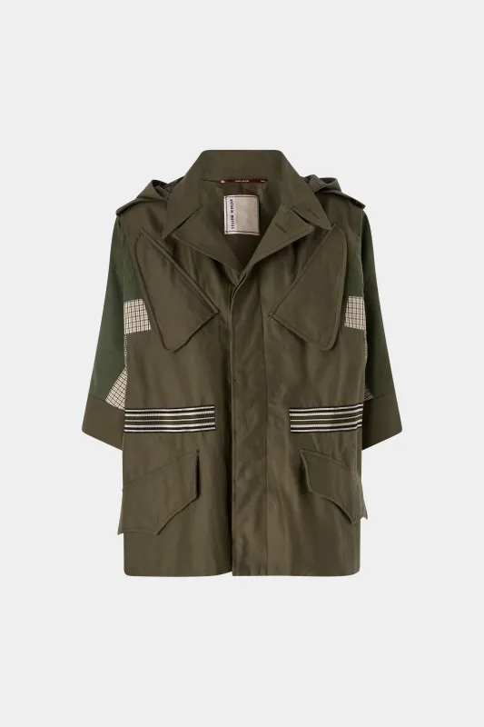 Cropped Utility Parka made by Antonio Marras